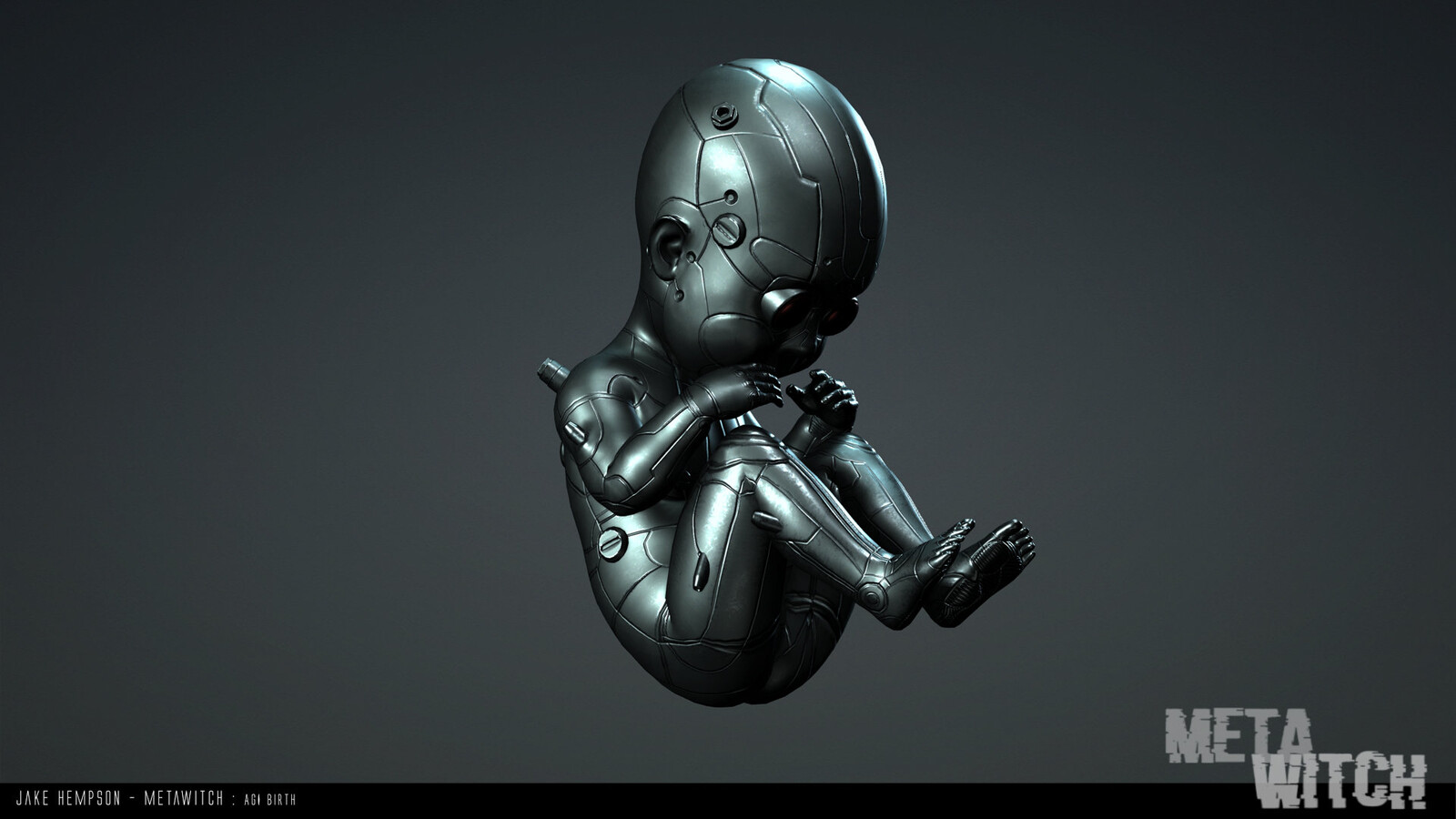 AGI-Foetus - based off of a CC4 character base mesh, eventually to be integrated into Meta-Witch asset.