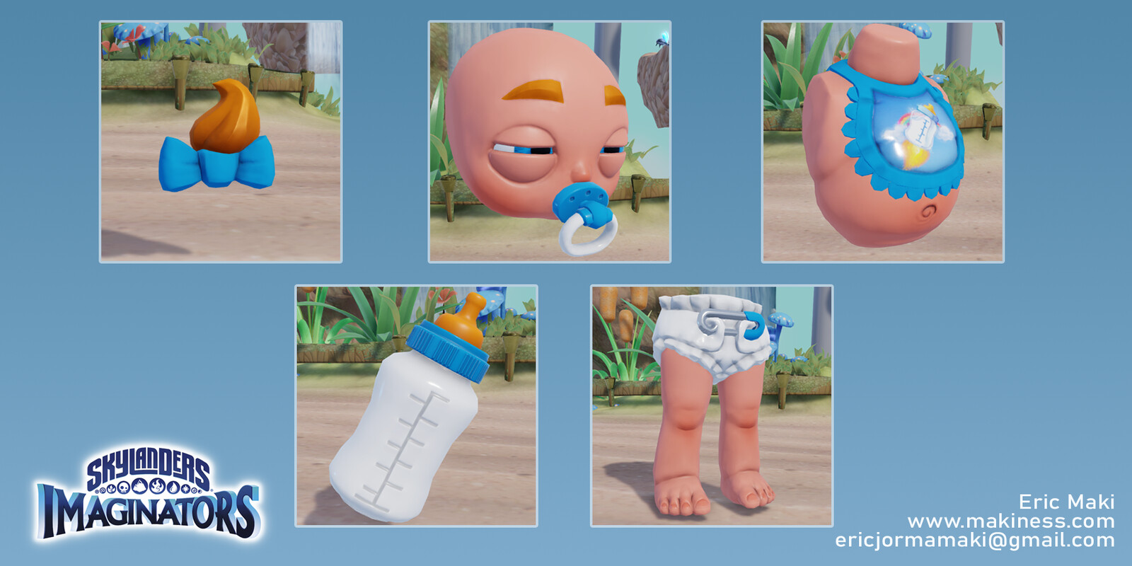 Create Your Own Skylander Baby Set