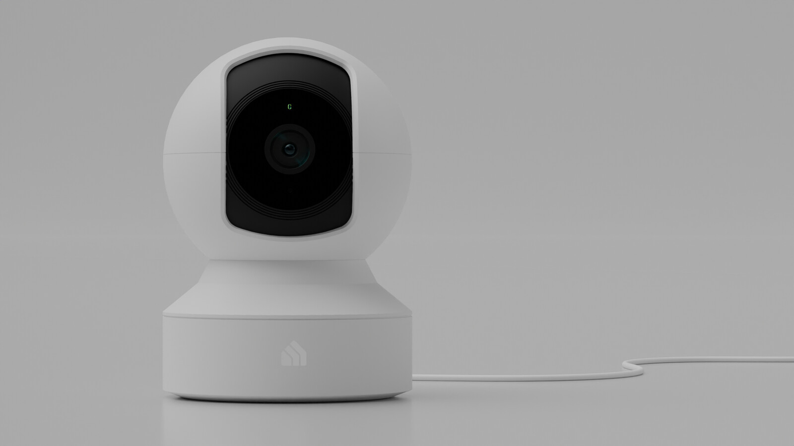 Webcam model, front view