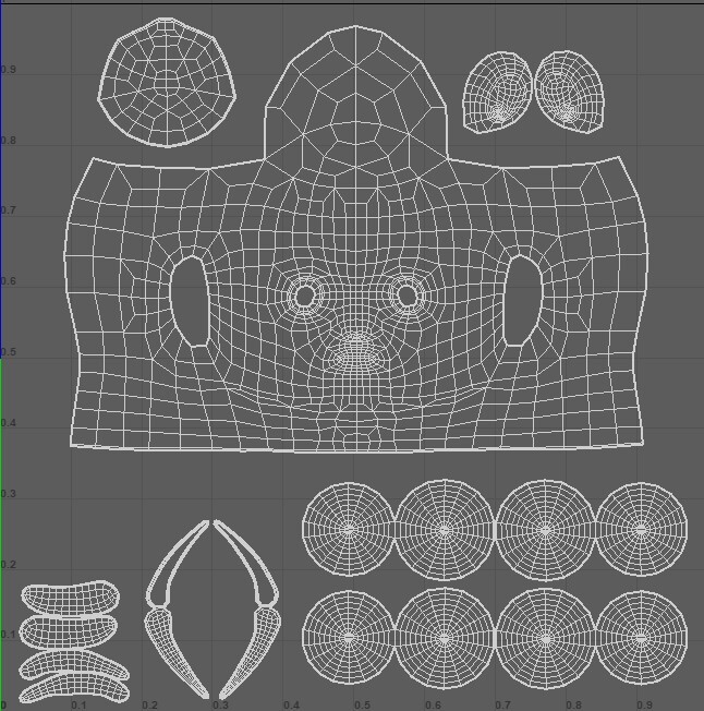 Prop Head UV Map