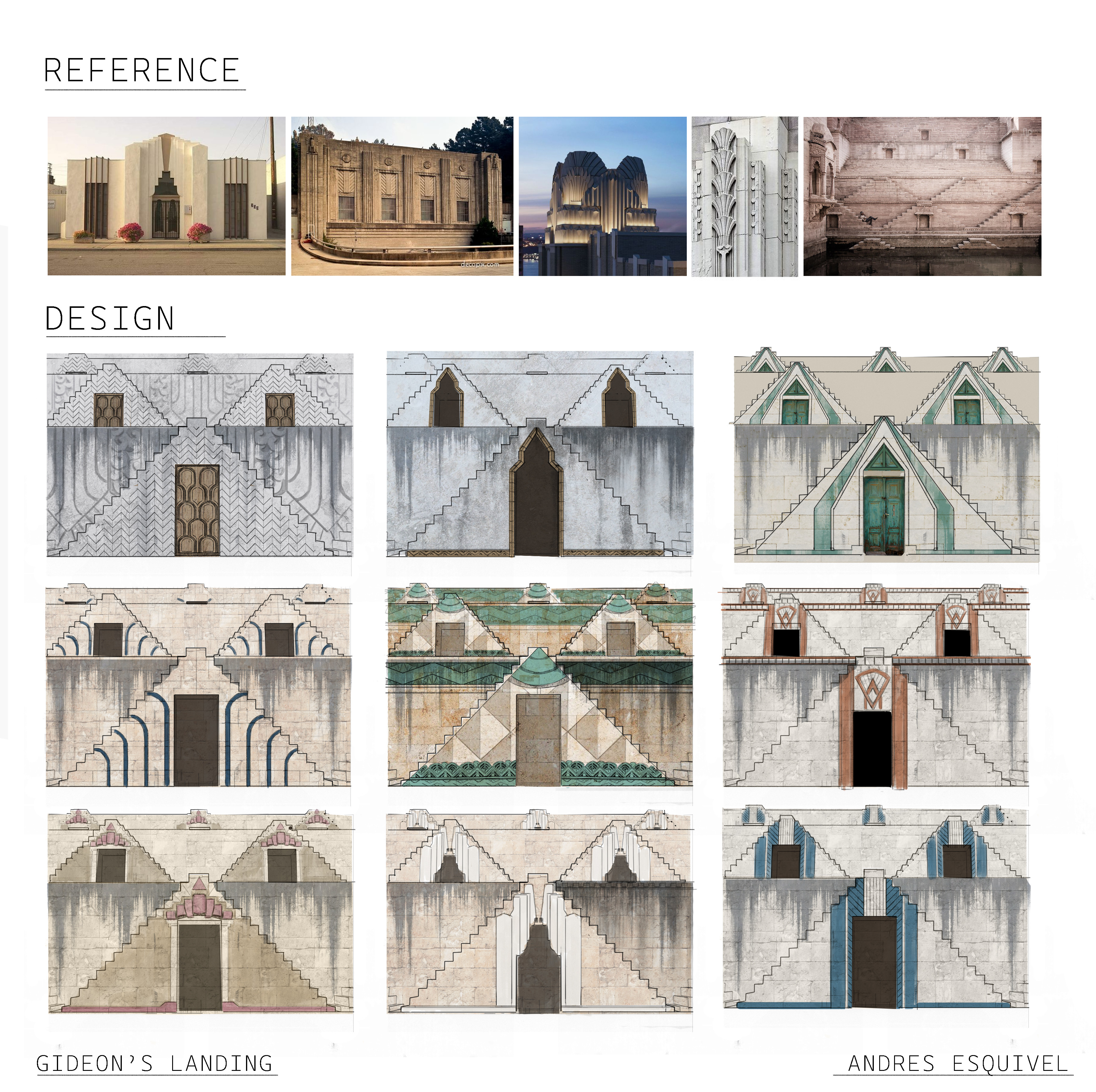 Flat Designs of the Housing.