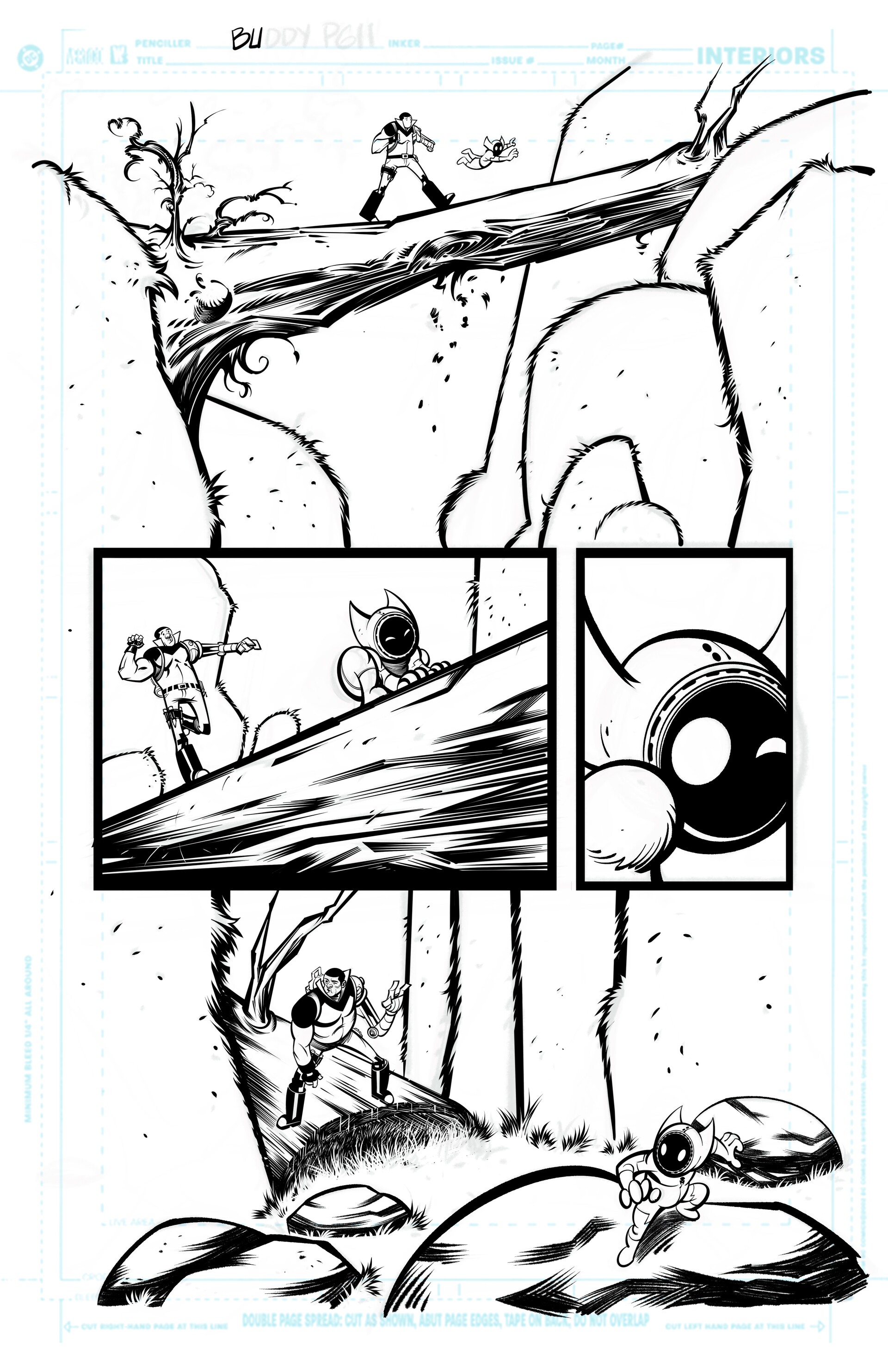 Andy Taylor Buddy 1 Preview Inks