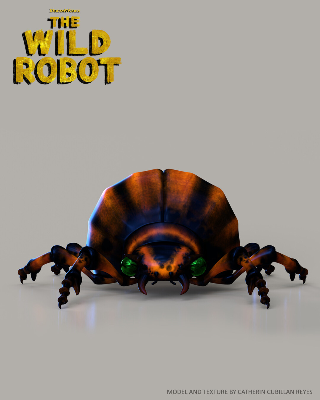 The Wild Robot - Orange Beetle