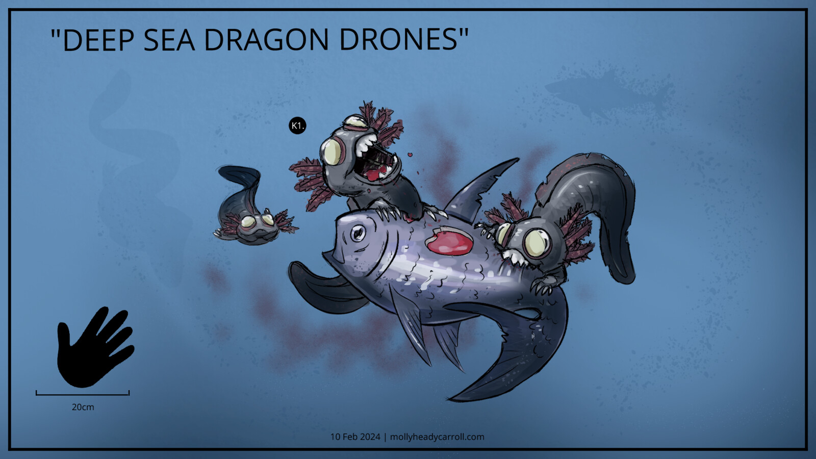 Twilight Monarch Drone Refined Design Sketches (2/2)