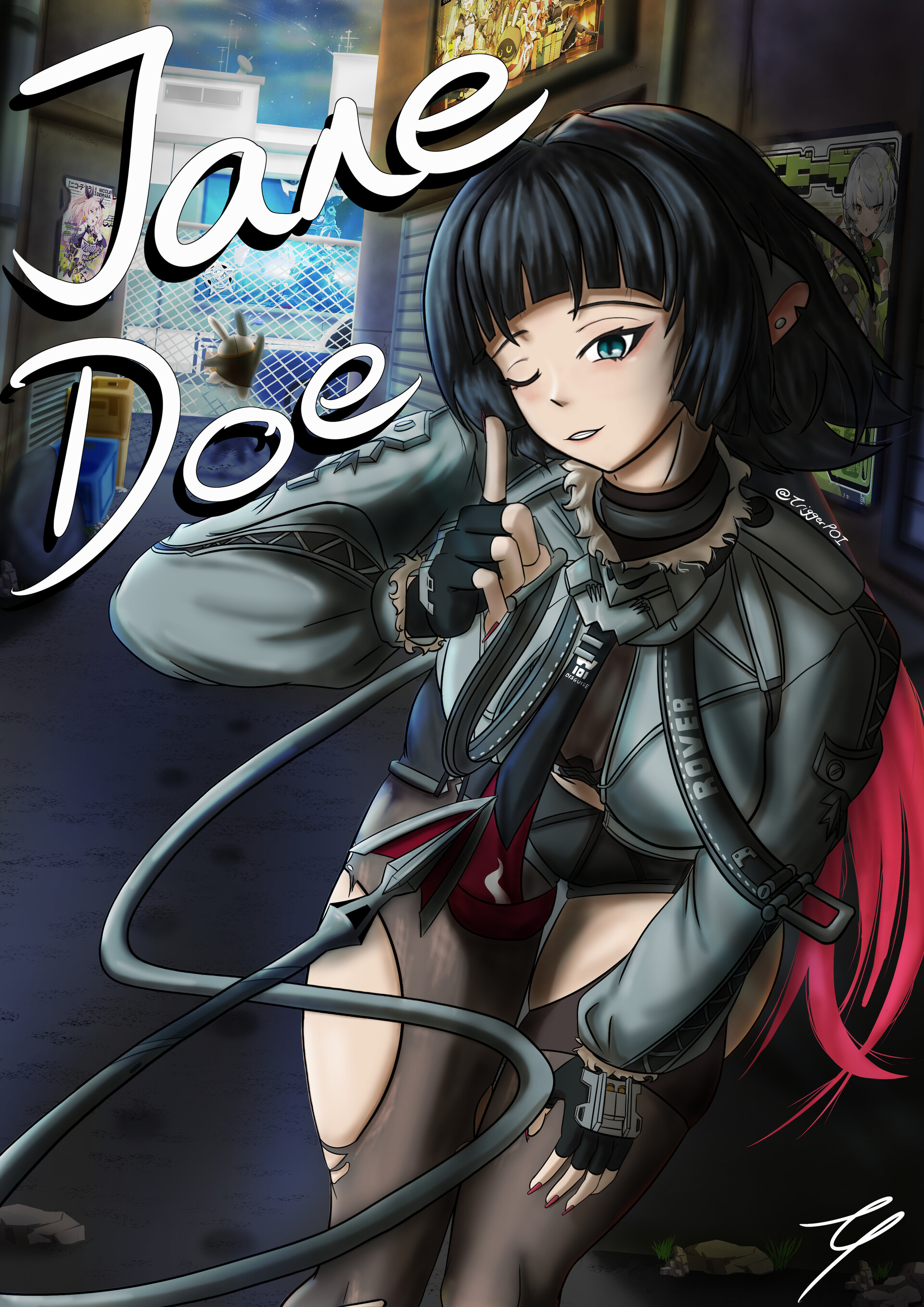 ArtStation Jane Doe [ZZZ Character Fan Art]
