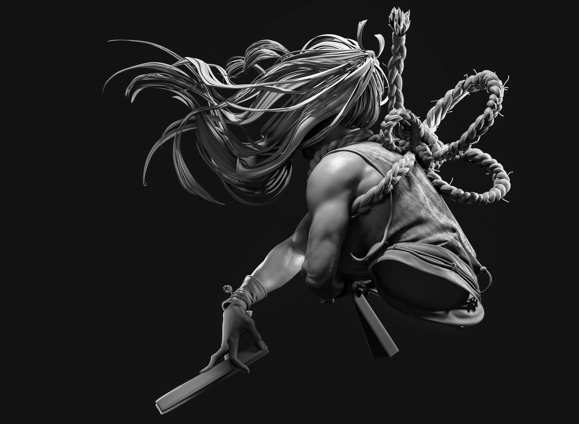 ArtStation - Mai Shiranui不知火舞