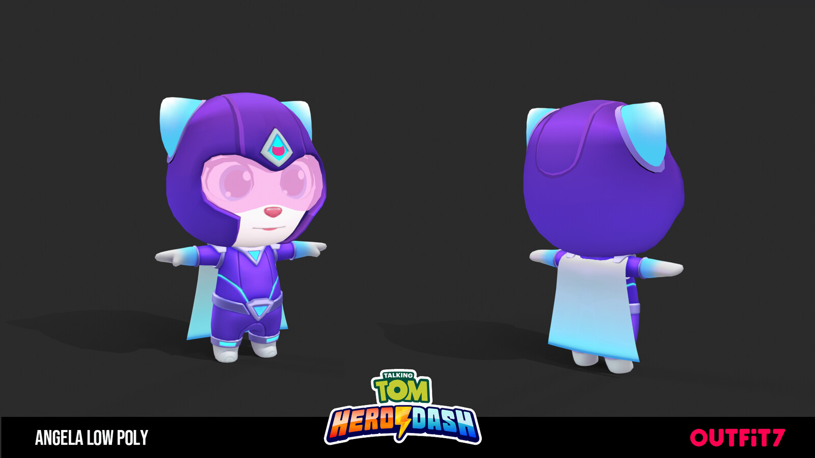 Angela Low Poly