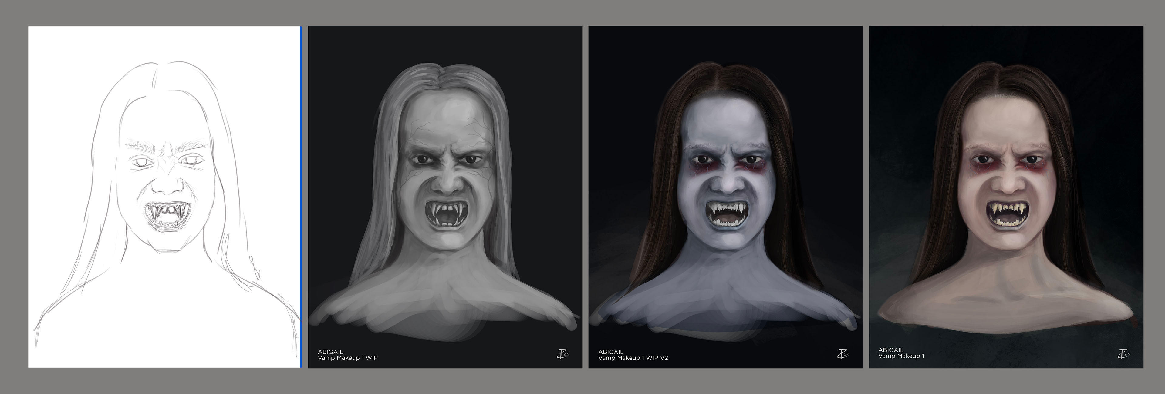 Stages of the design.