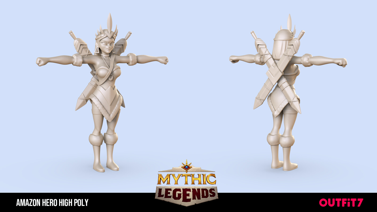 Amazon Hero High Poly