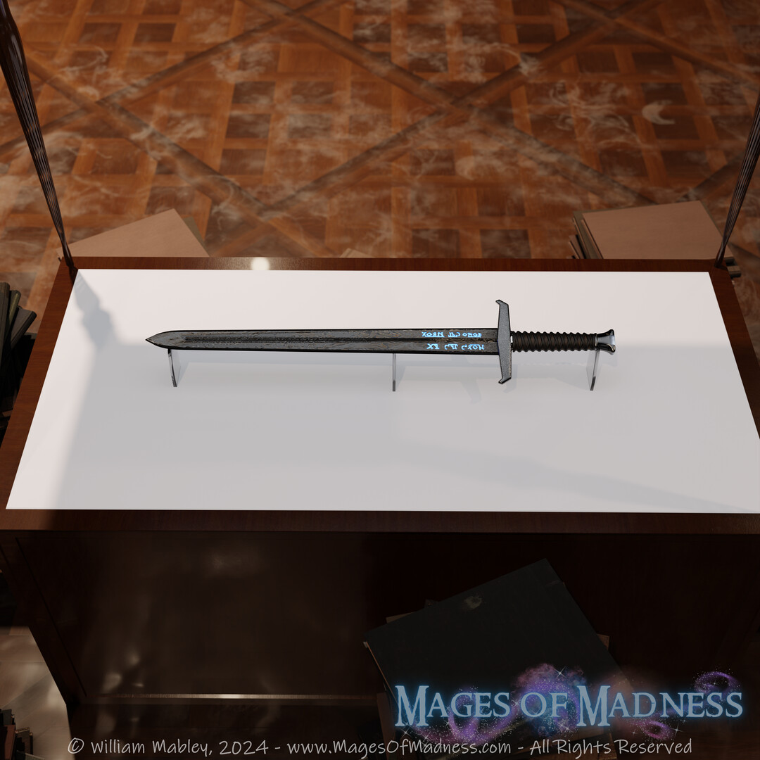 Display Room - Test image using my models to try and create an environment. 