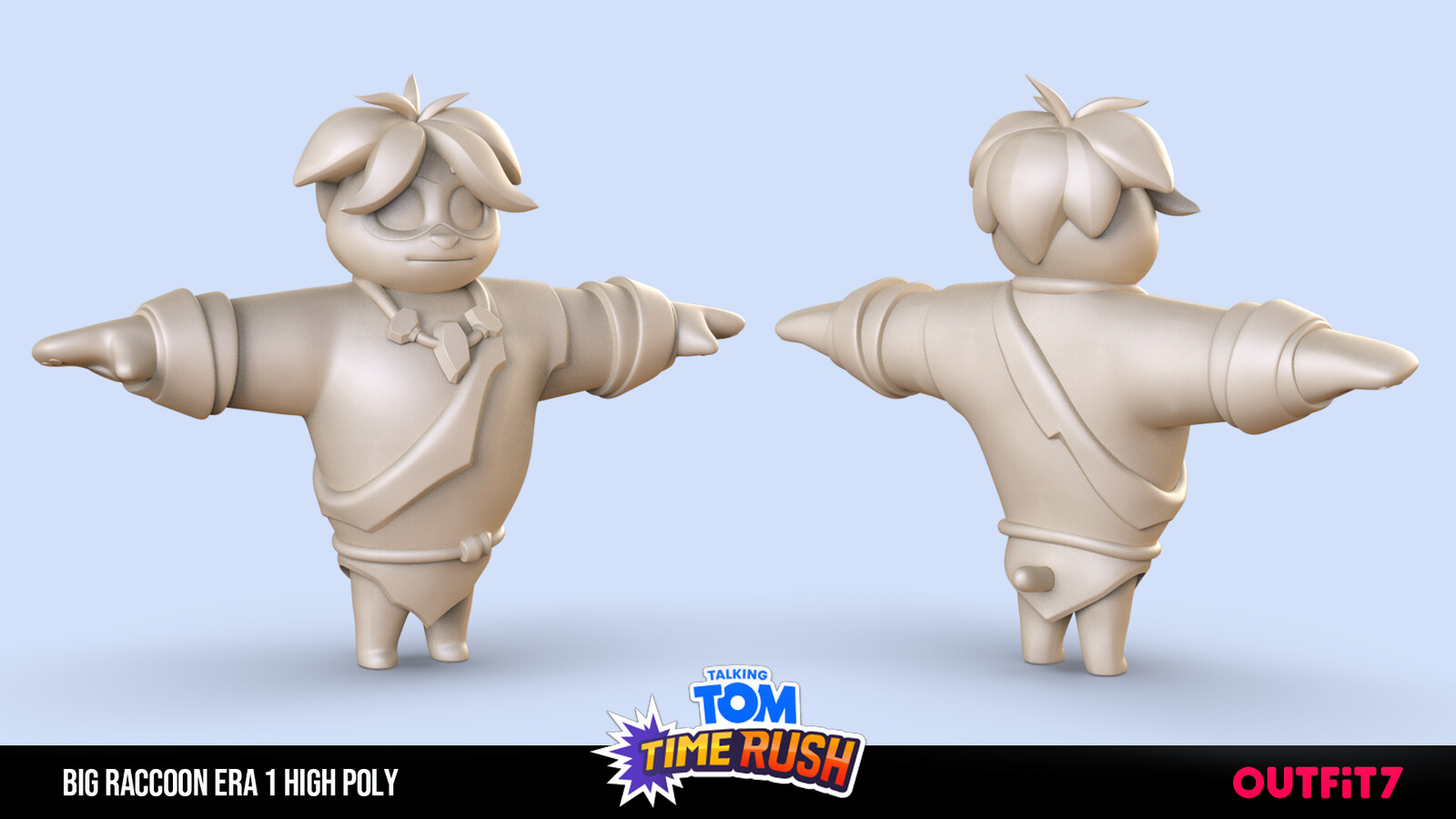 Big Raccoon Era 1 High Poly