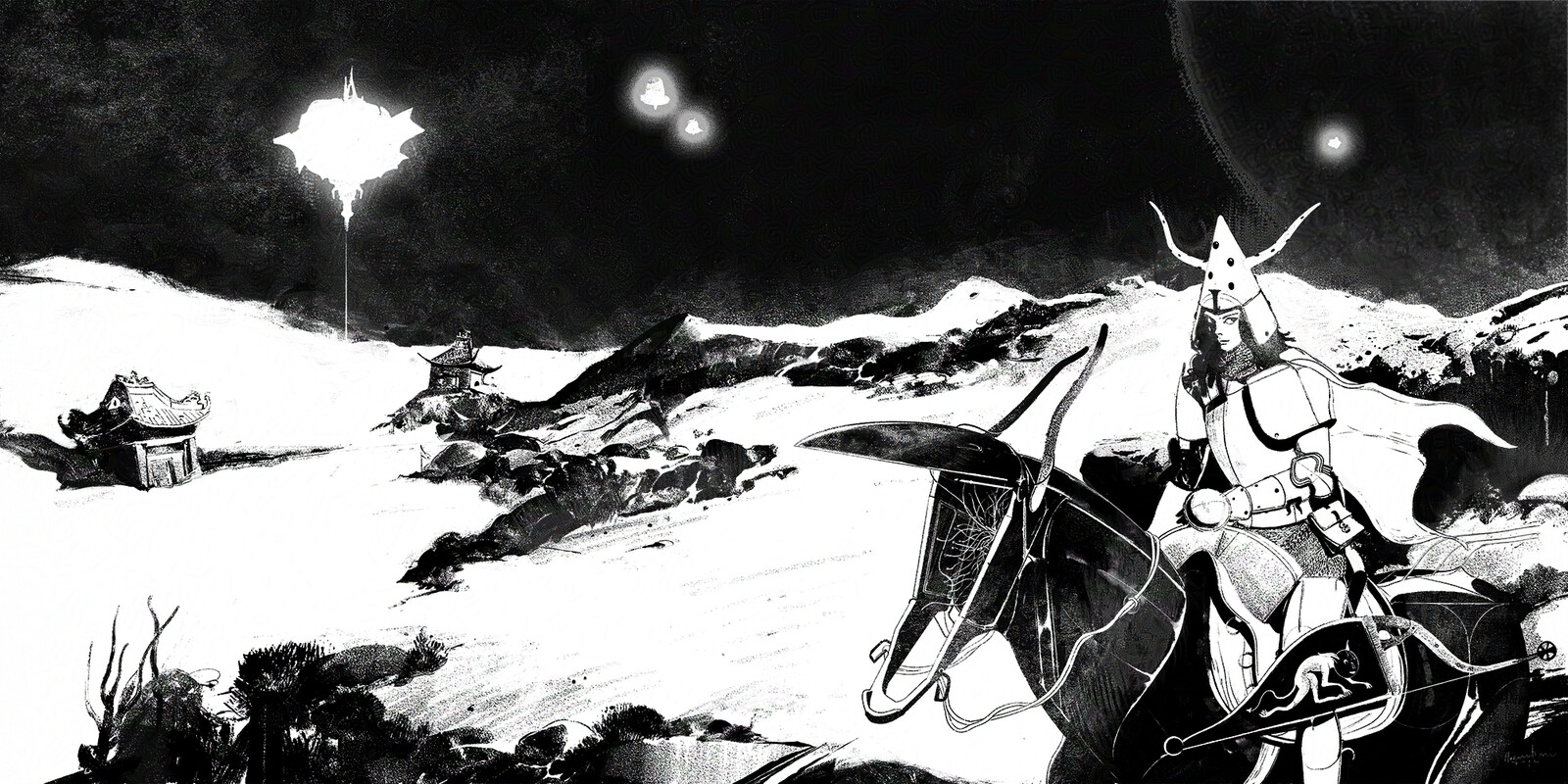 A brigand knight on the Holy Moon