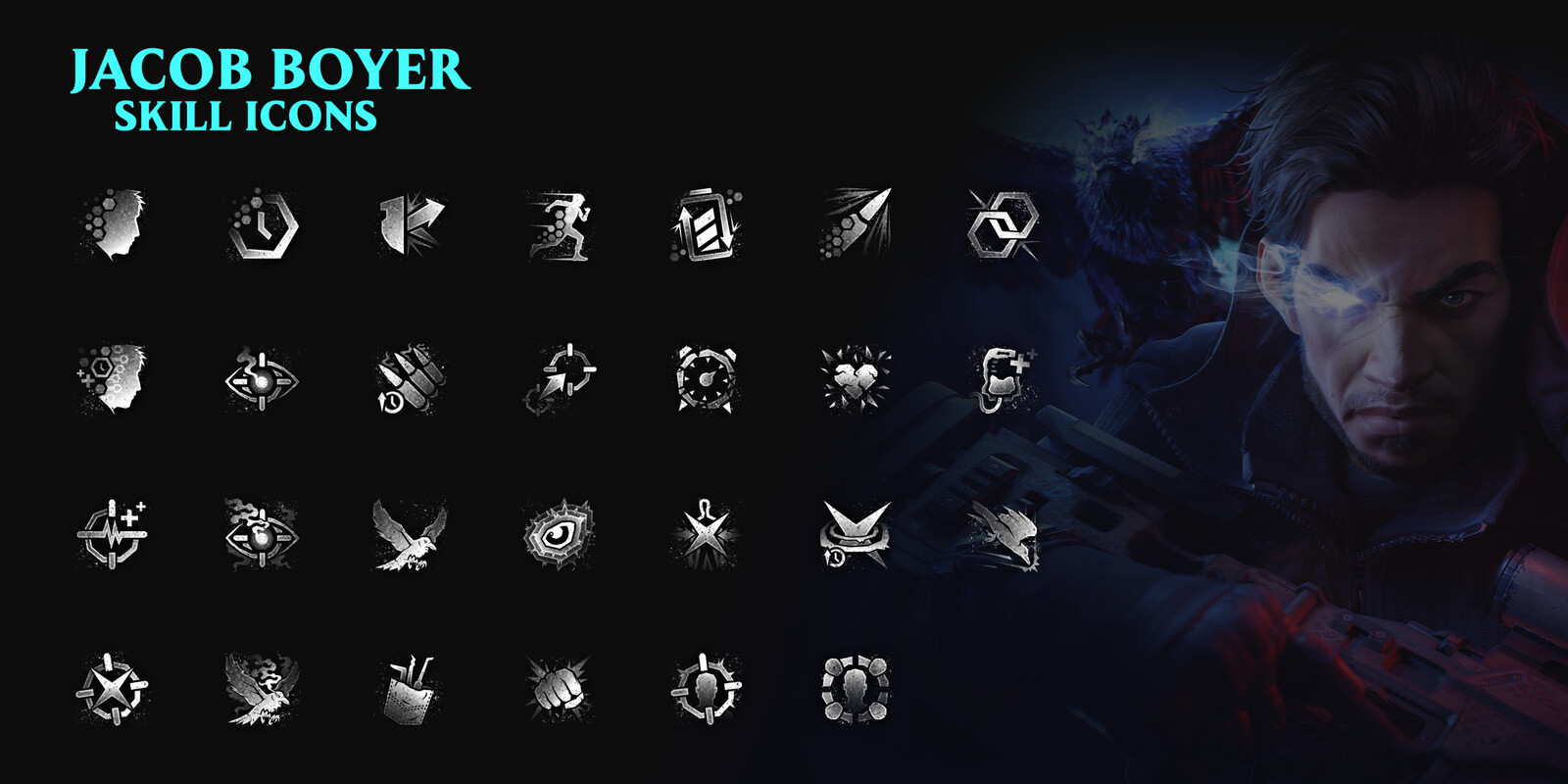 Jacob's Skill Icons