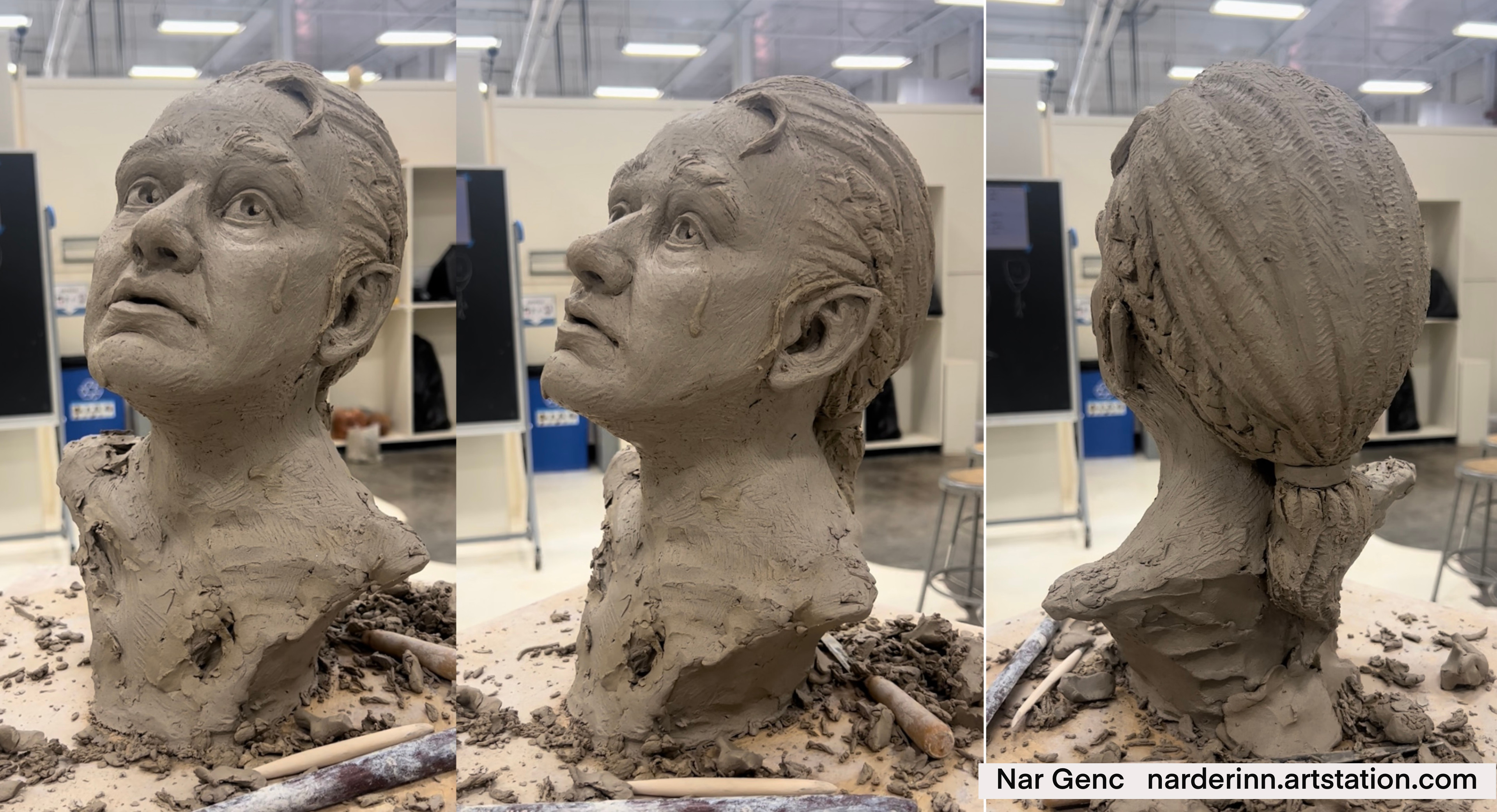 Water based clay