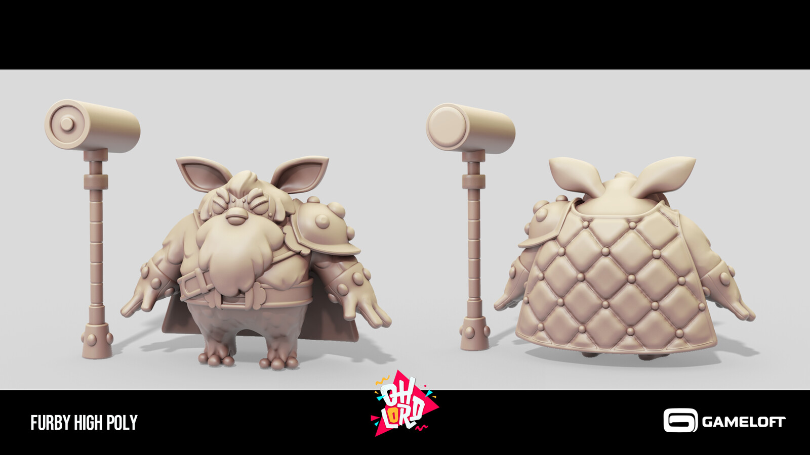 Furby High Poly