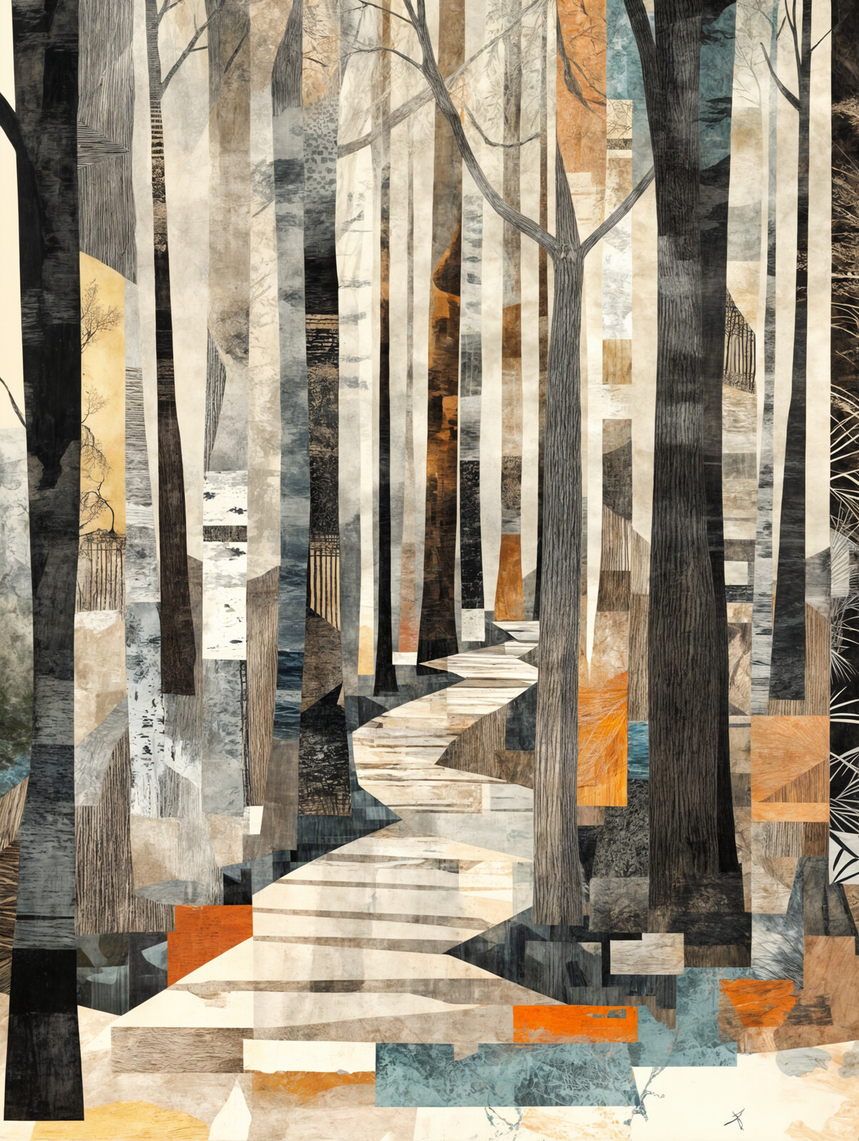 Fading Footsteps

Each step forward is a step into the unknown, but the trees guide us with the echoes of where we’ve been.