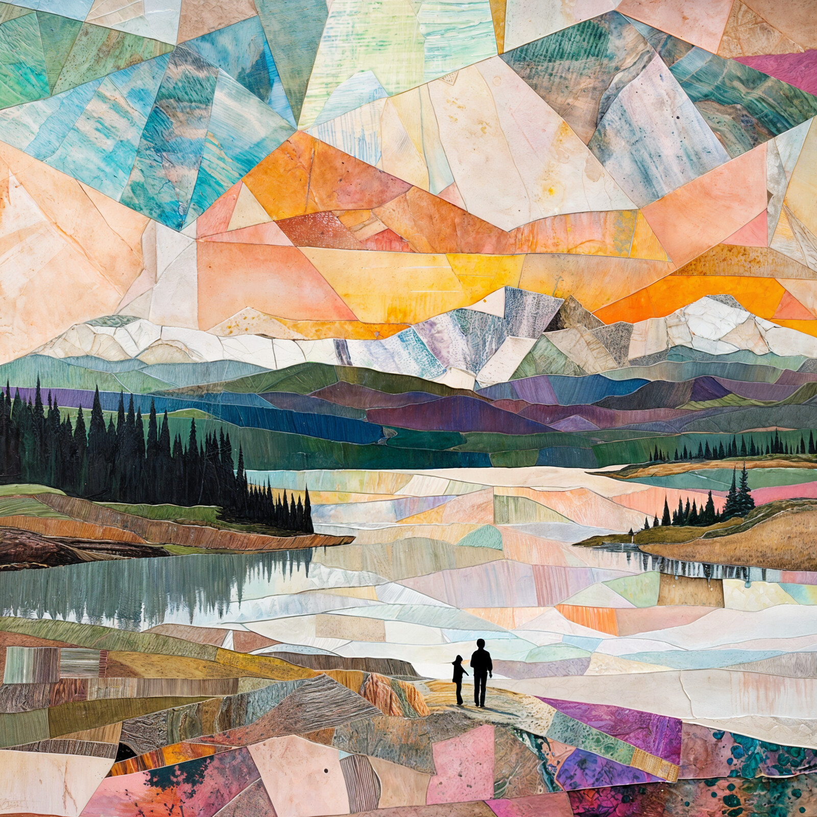 Pathways of the Mind

We walk between fragments of the world, seeking wholeness in the cracks of nature.