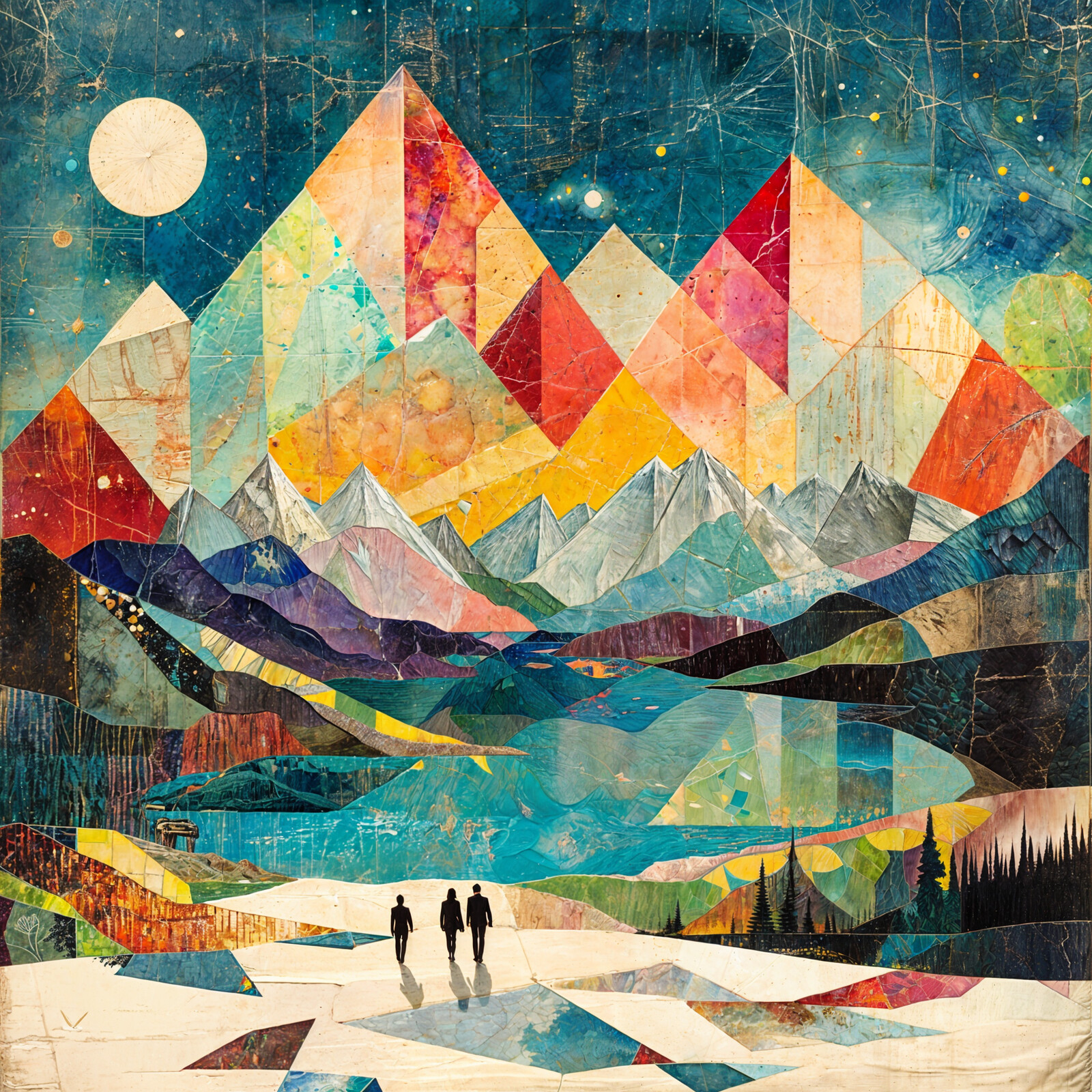 Mountain of Memories

Even as the horizon shatters, the mountains stand as a reminder of the eternal within the transient.