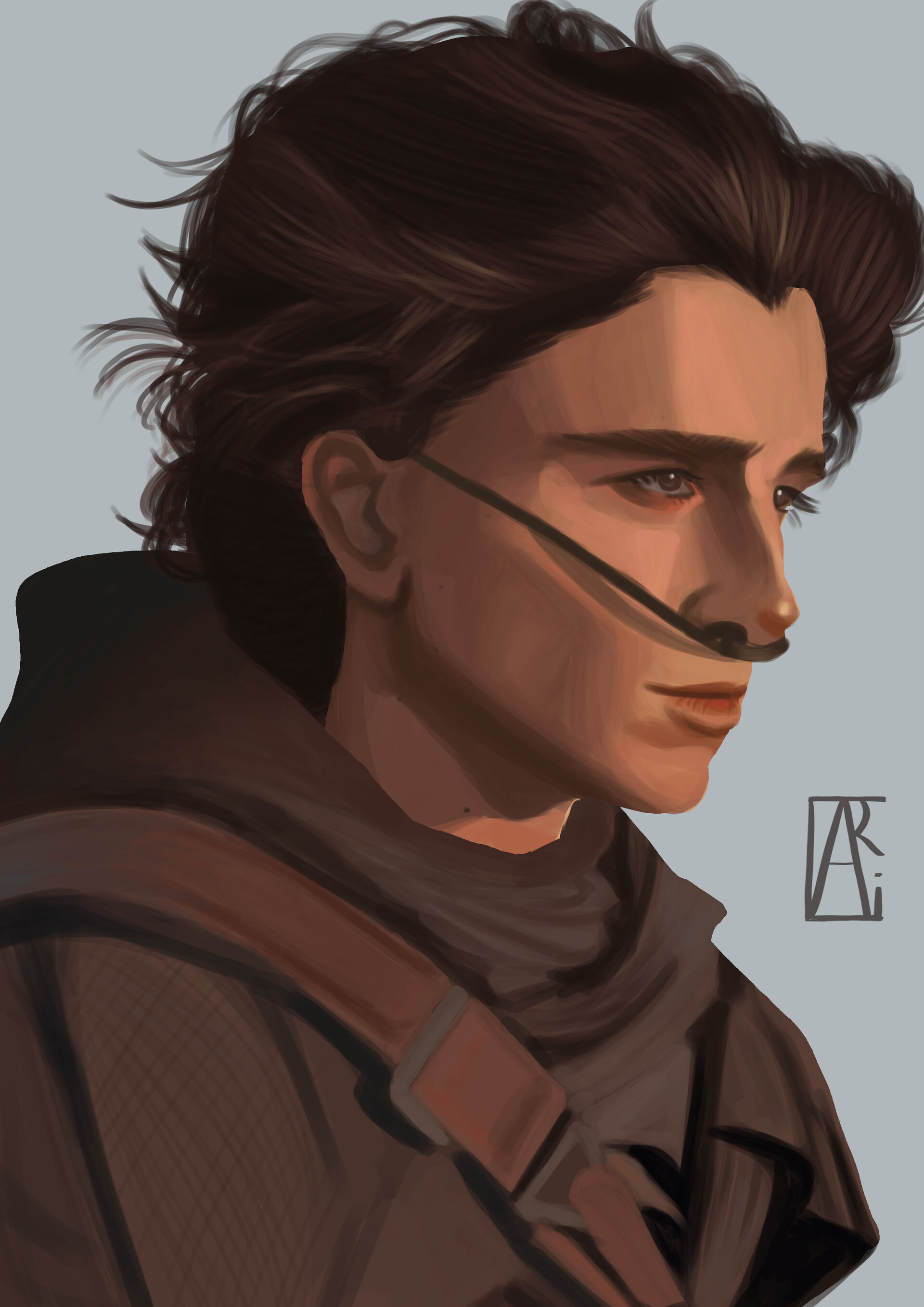 ArtStation - Portrait of Timothée Chalamet