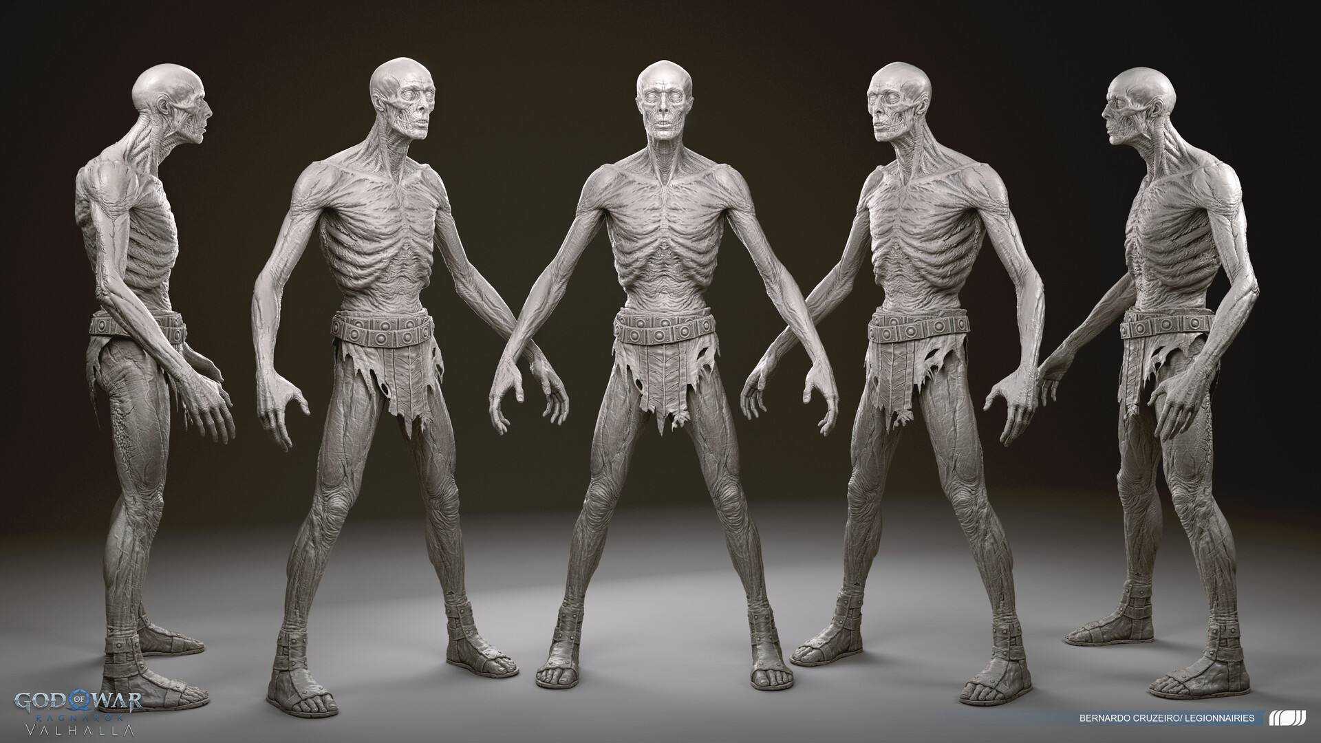 Bernardo Cruzeiro - Portfolio - God of War Ragnarok: Valhalla - Legionnaires, image size:1920x1080