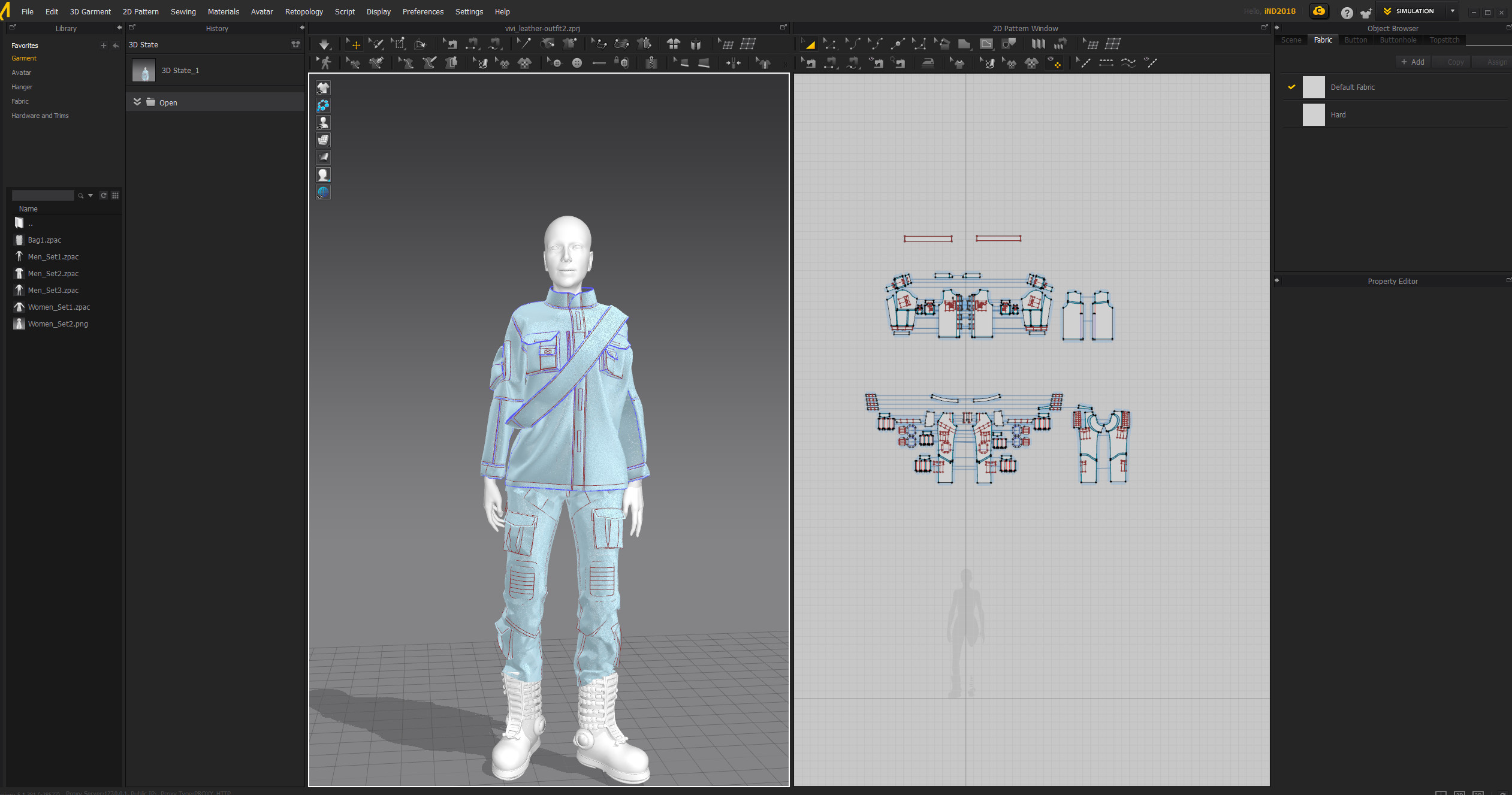 marvelous design+UV