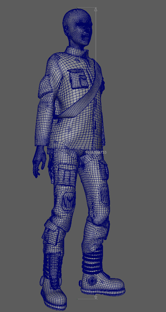 retopo in Maya