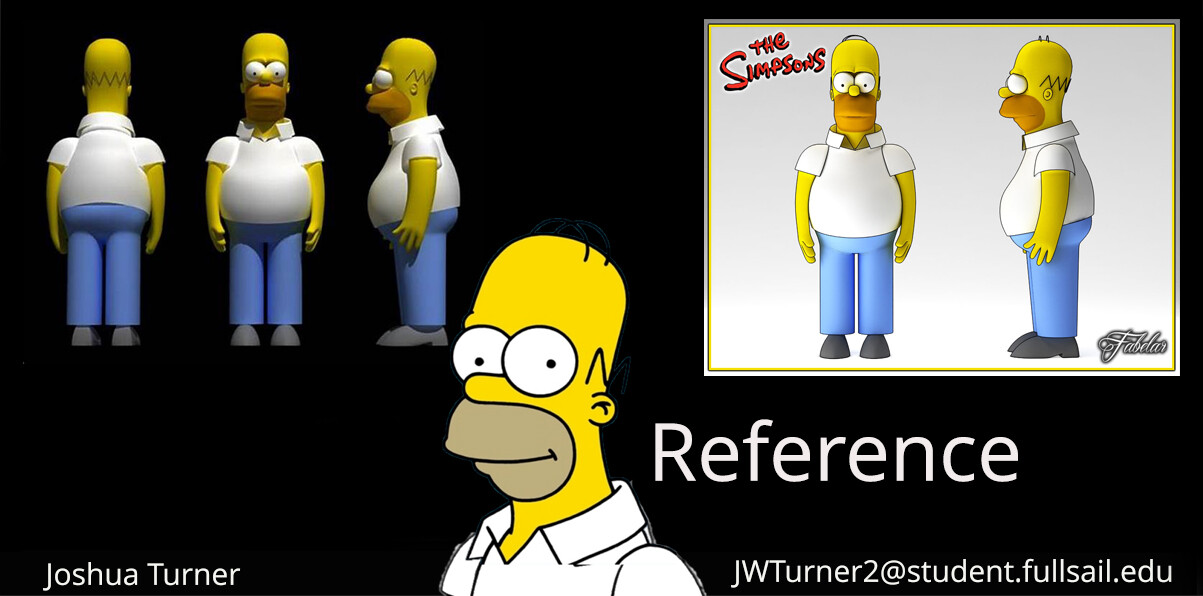 ArtStation - Homer Simpsion in 3D