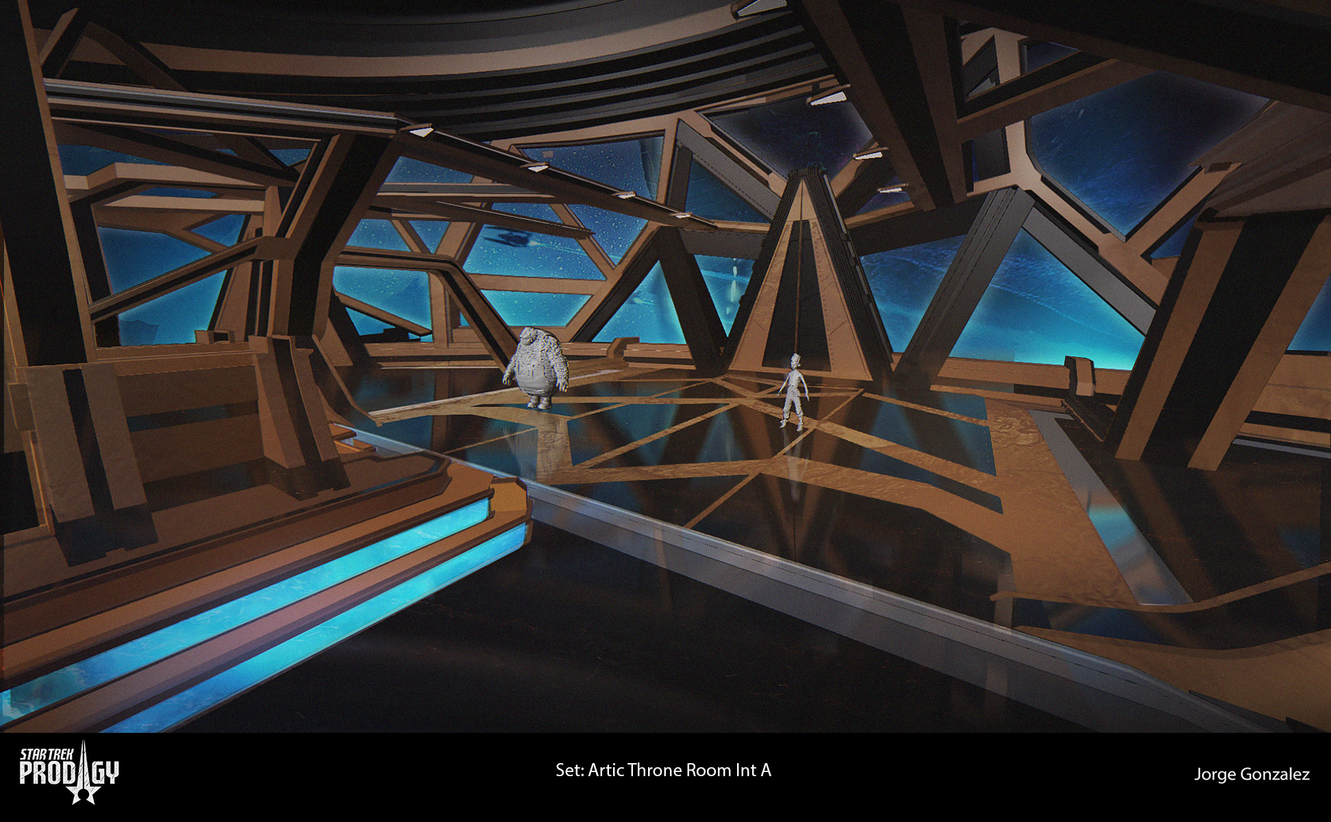 Artic Throne Room Painting