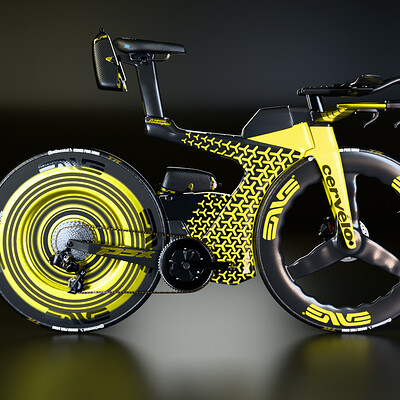 Cervelo echten P5X Lamborghini City