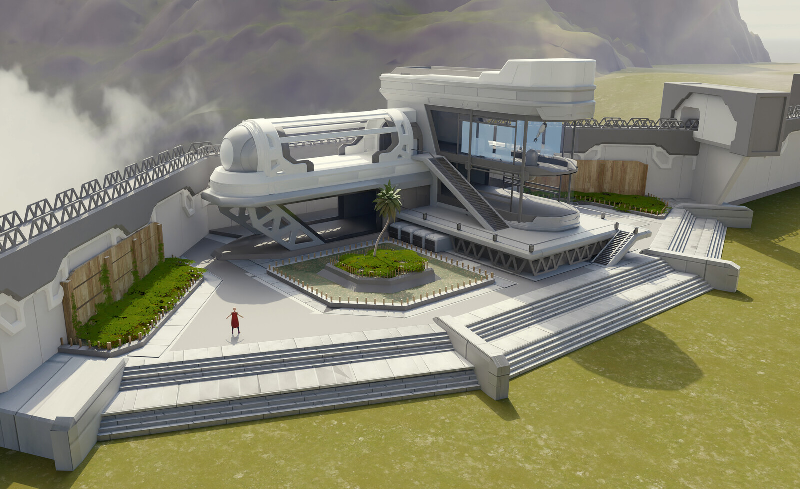 Stack Building - Block out - LVL design
