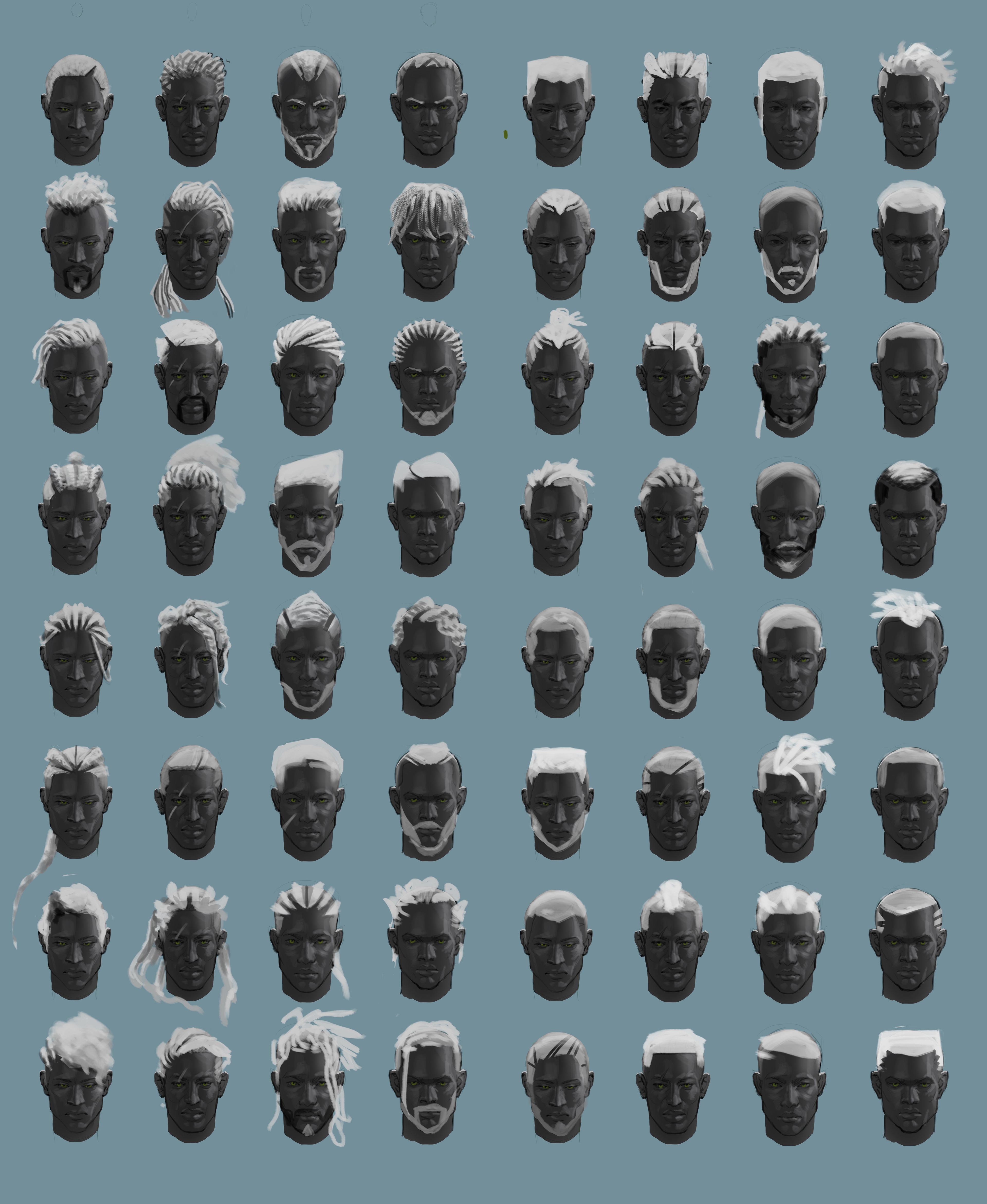Hair and Face Exploration