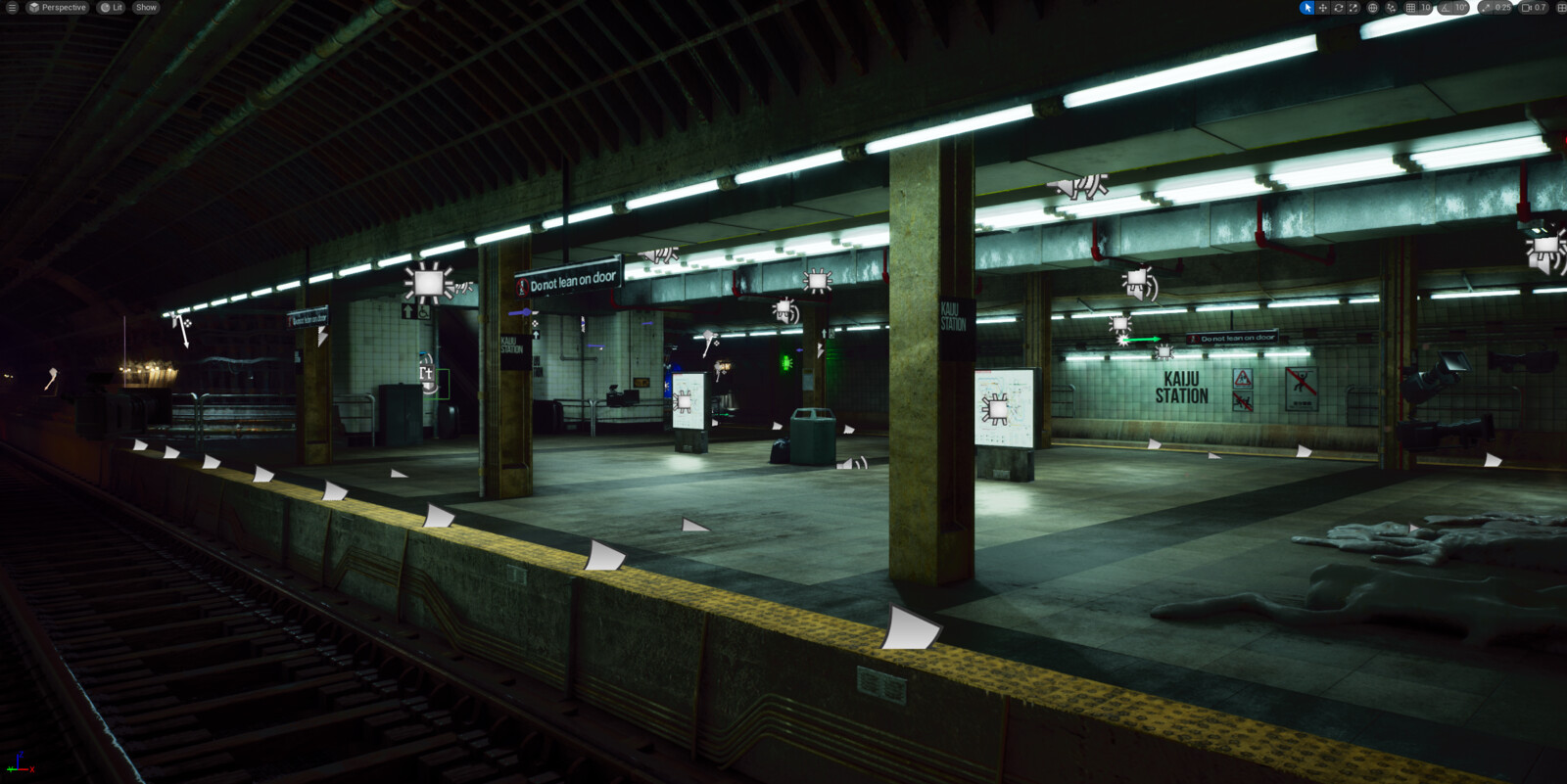 Platform in Editor