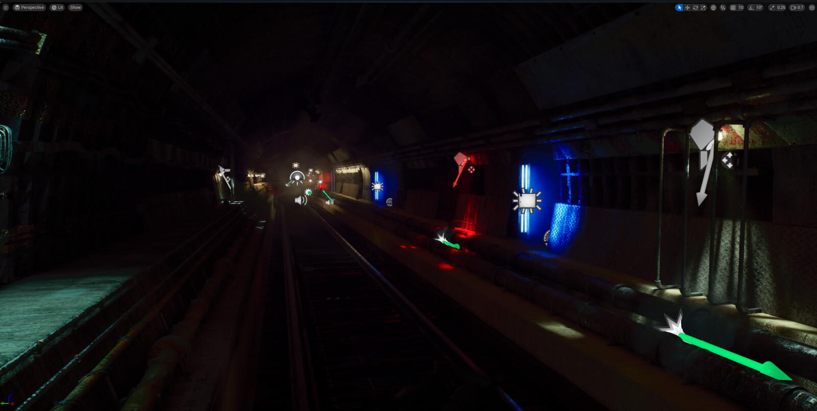Tunnel in Editor