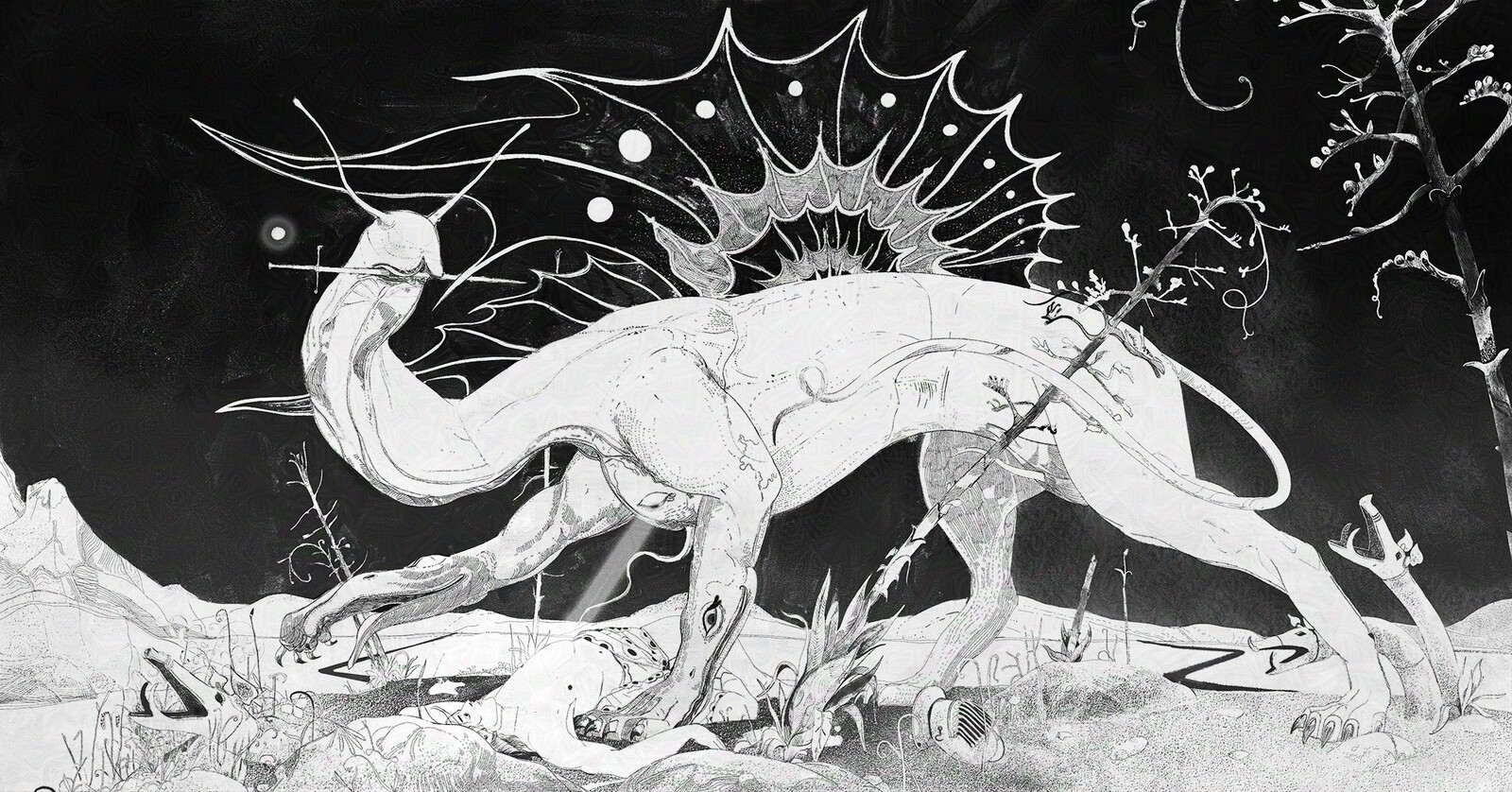 The Hyppogryph of the Holy Moon
