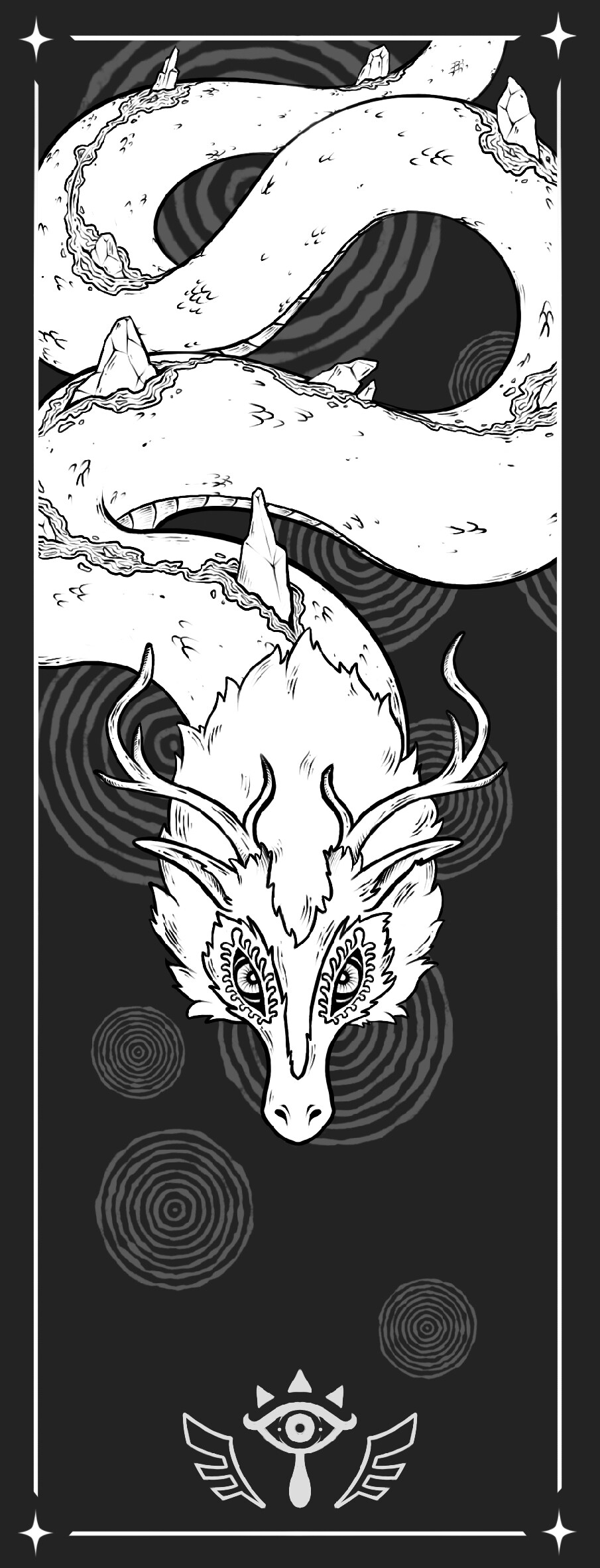 ArtStation Zelda ToTK dragon