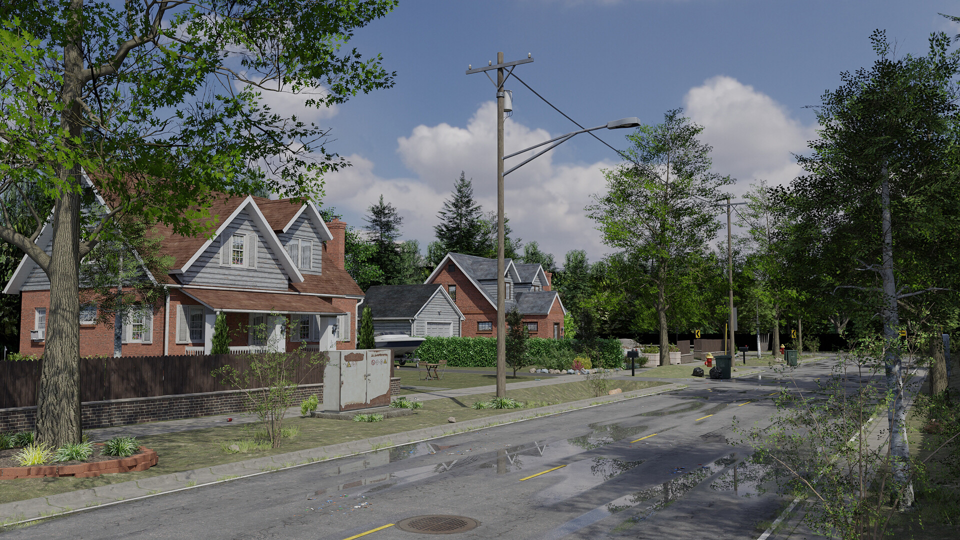 ArtStation - American Neighborhood - Repli5