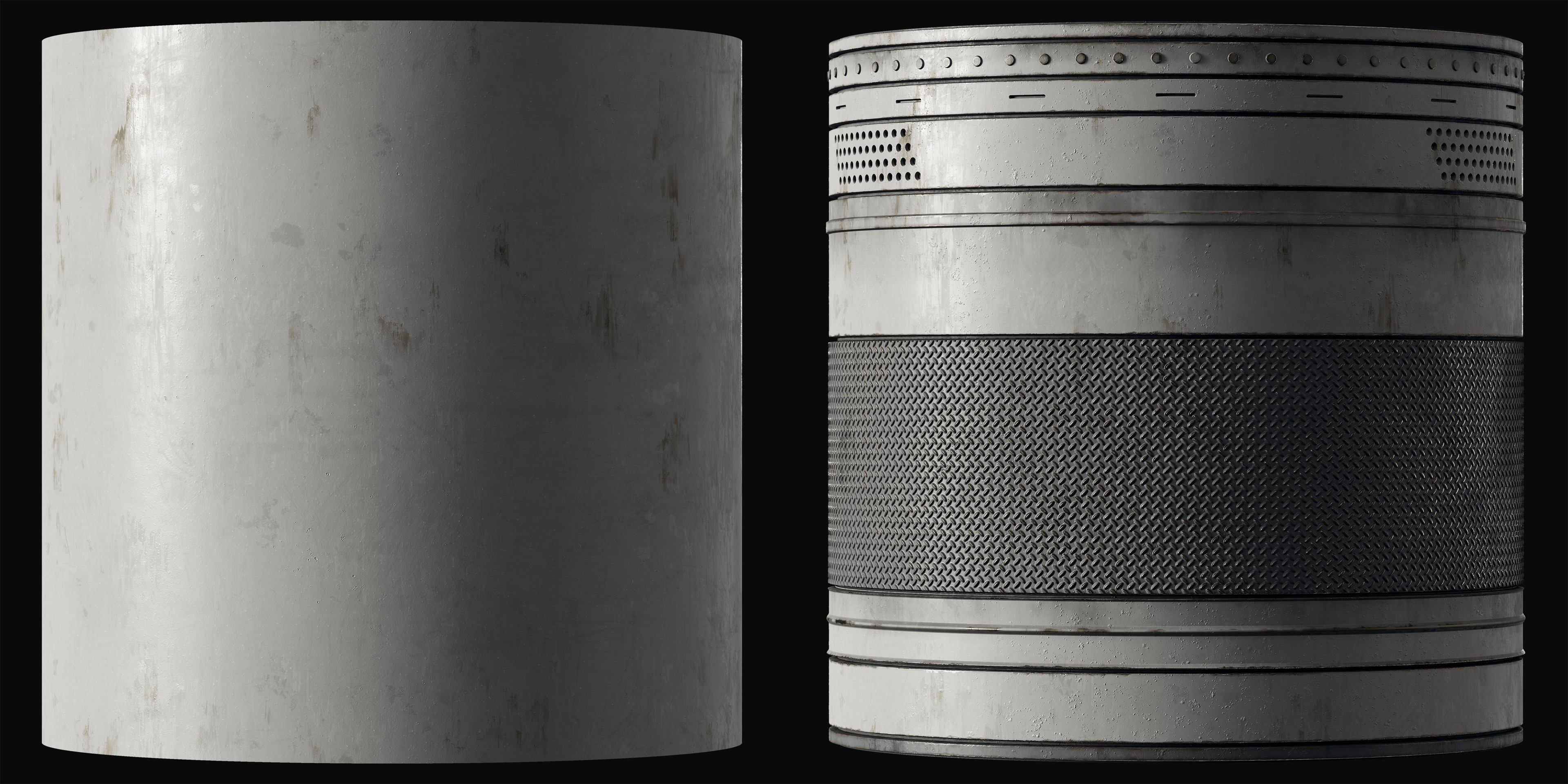 Main material and trims for the whole interior. More materials were needed but this is the main element of the interior