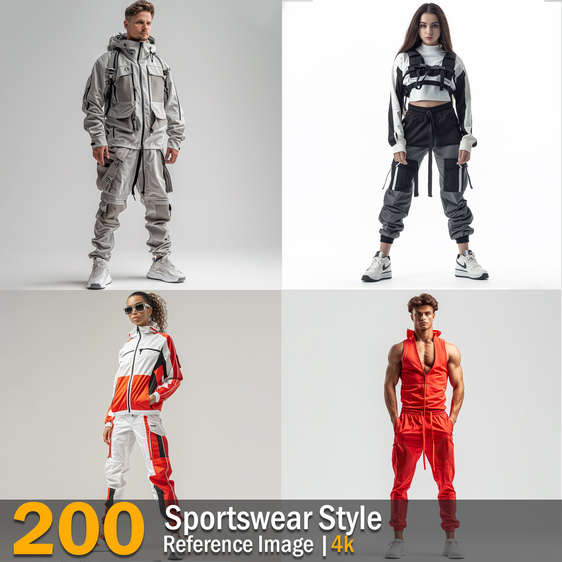 ArtStation - Sportswear Style | Reference Images | 4K