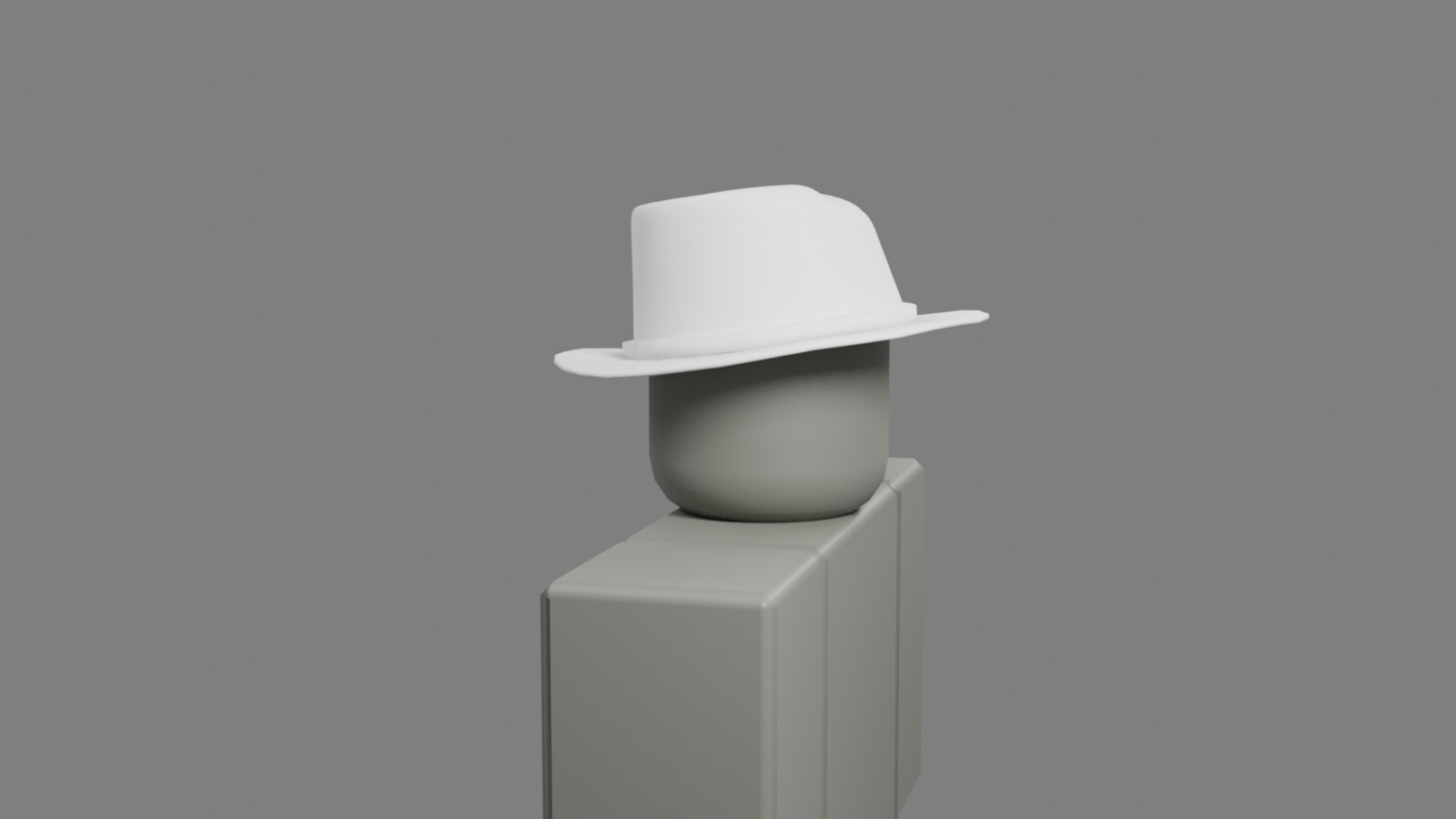 Fedora WIP for the Beat Galaxy game. [3D model of the concept]