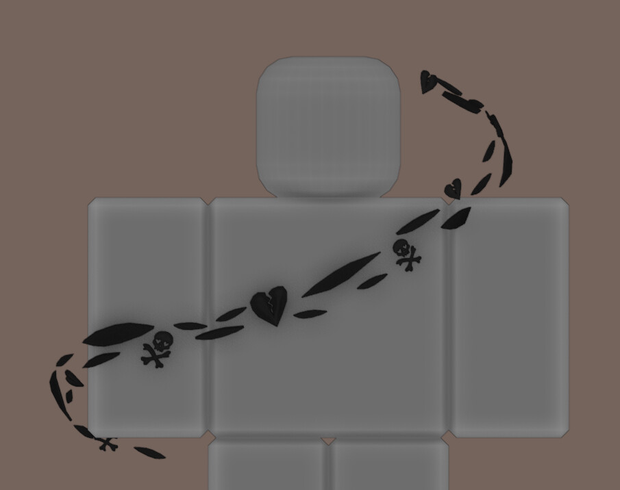 Back textured 3D asset of the Yungblud's release onto Beat Galaxy