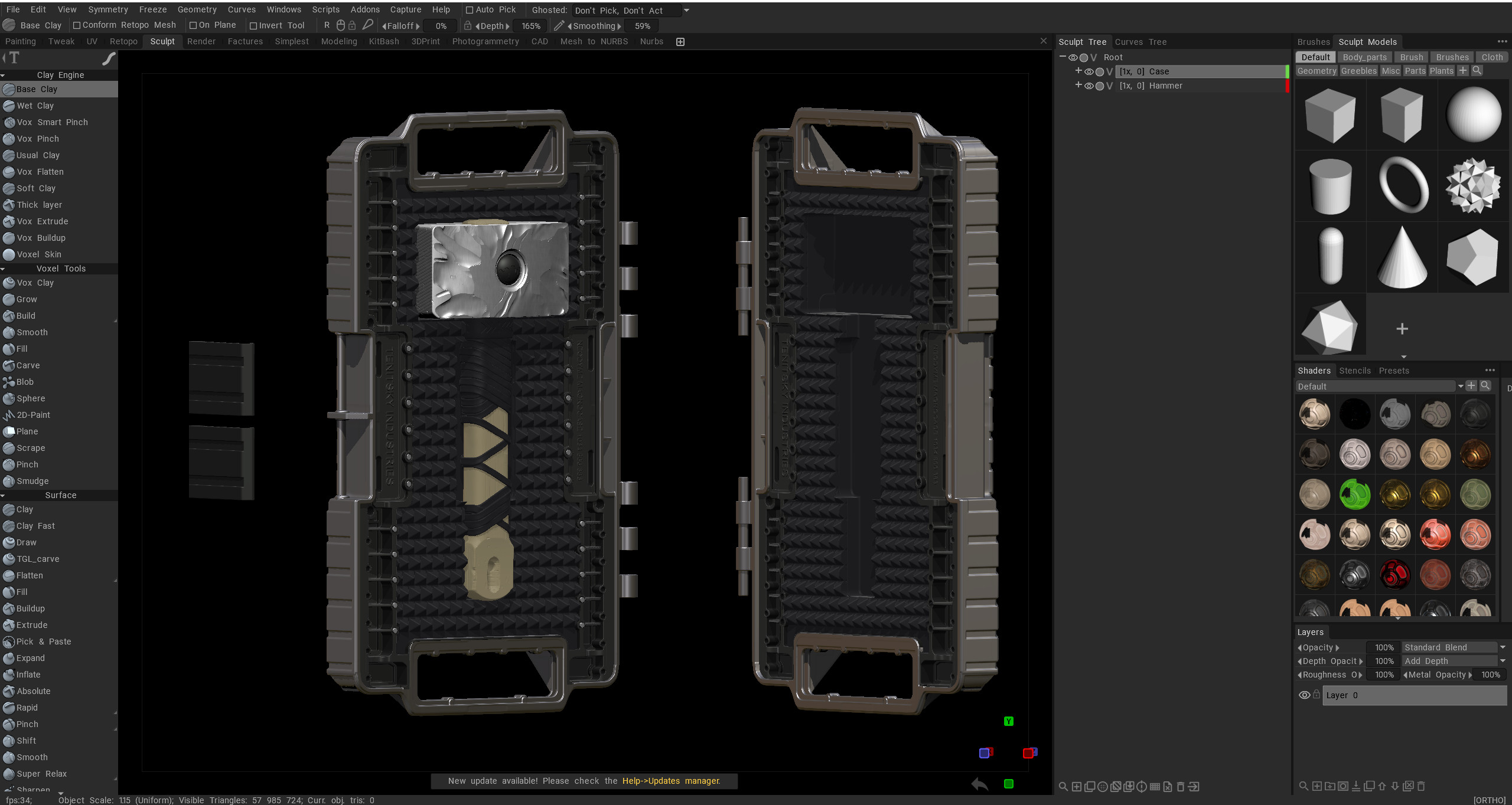 3D Coat Final Sculpt