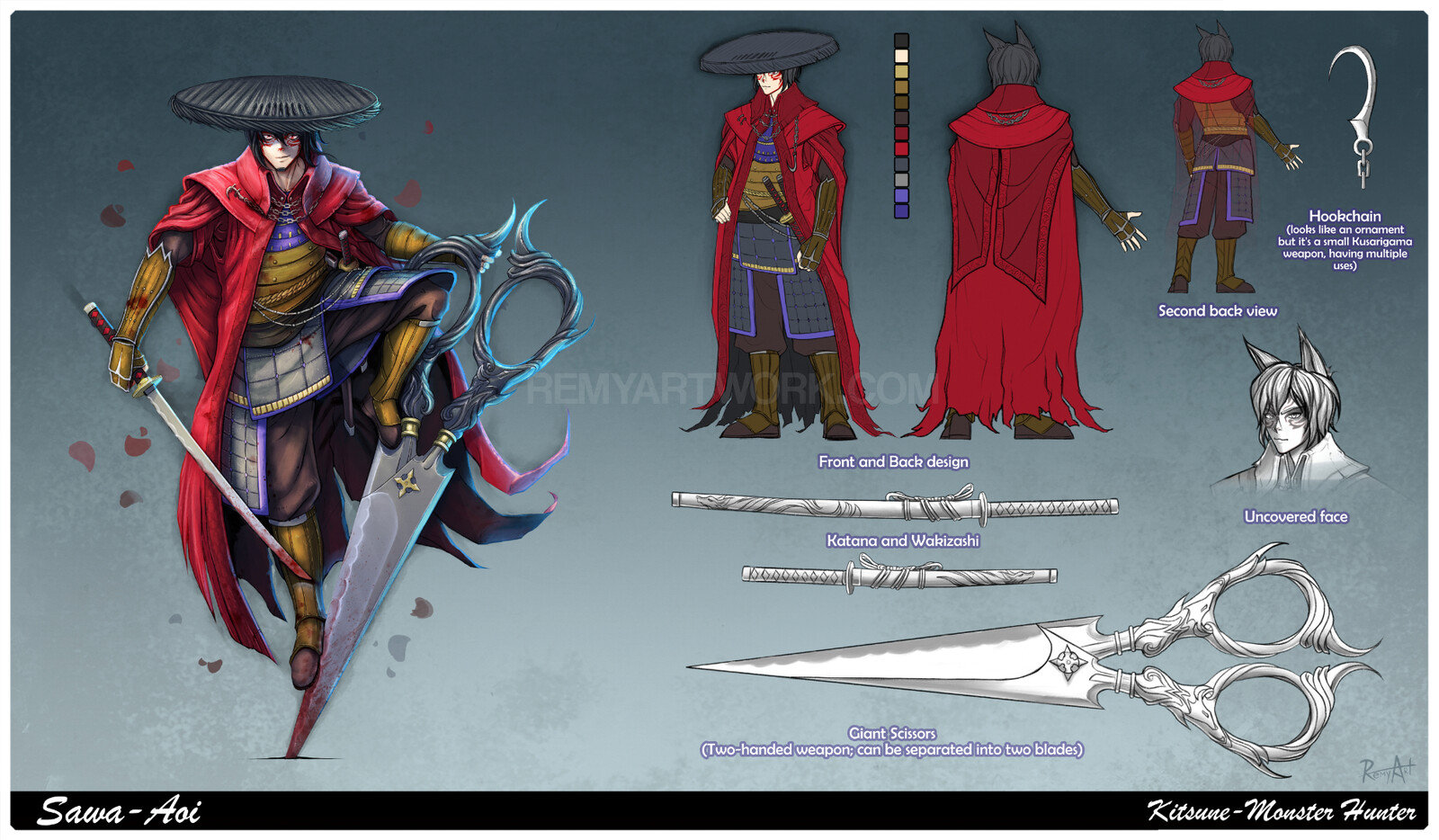 Character Design Concept sheet