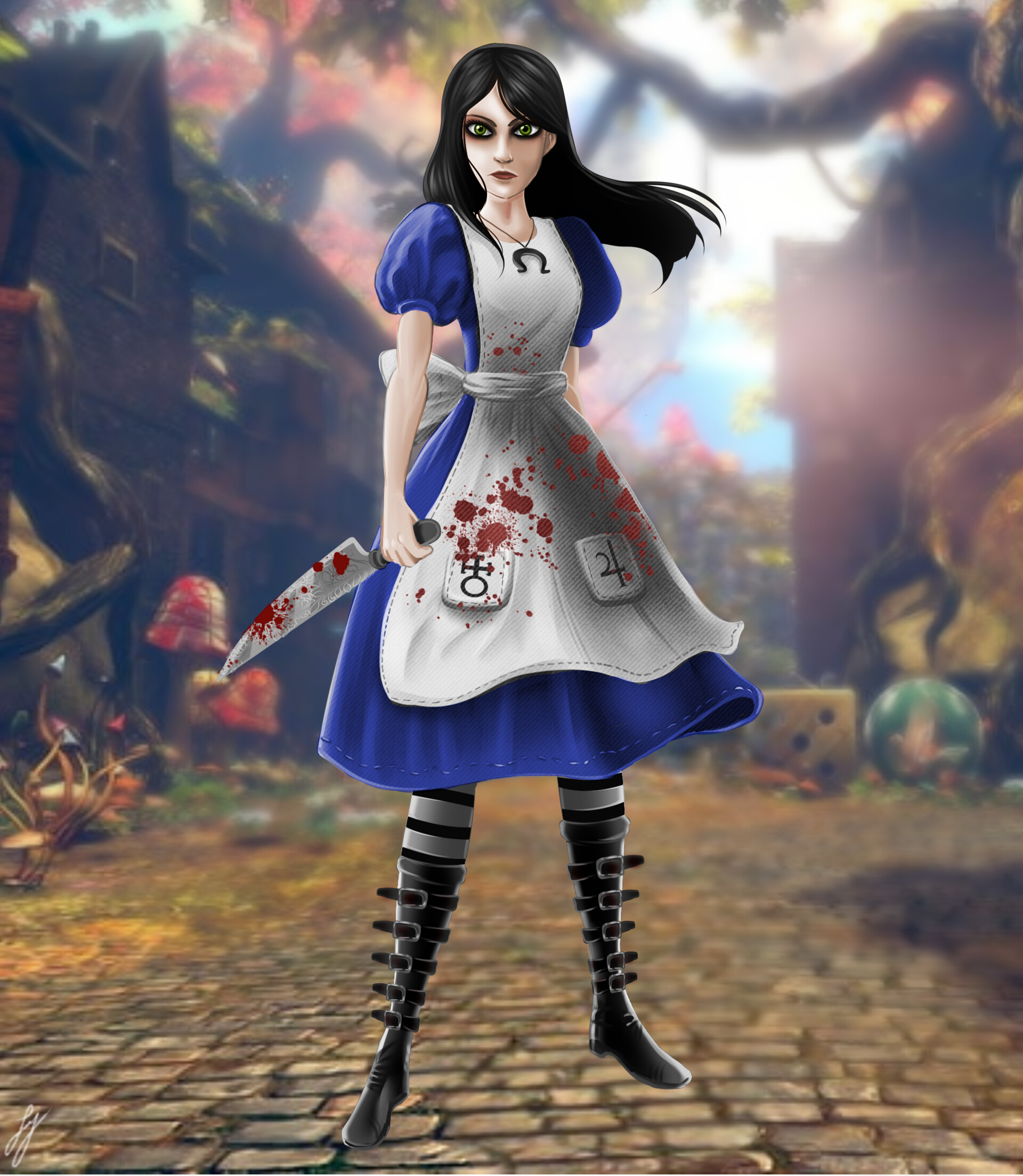 ArtStation - ALICE MADNESS RETURNS (FAN ART)