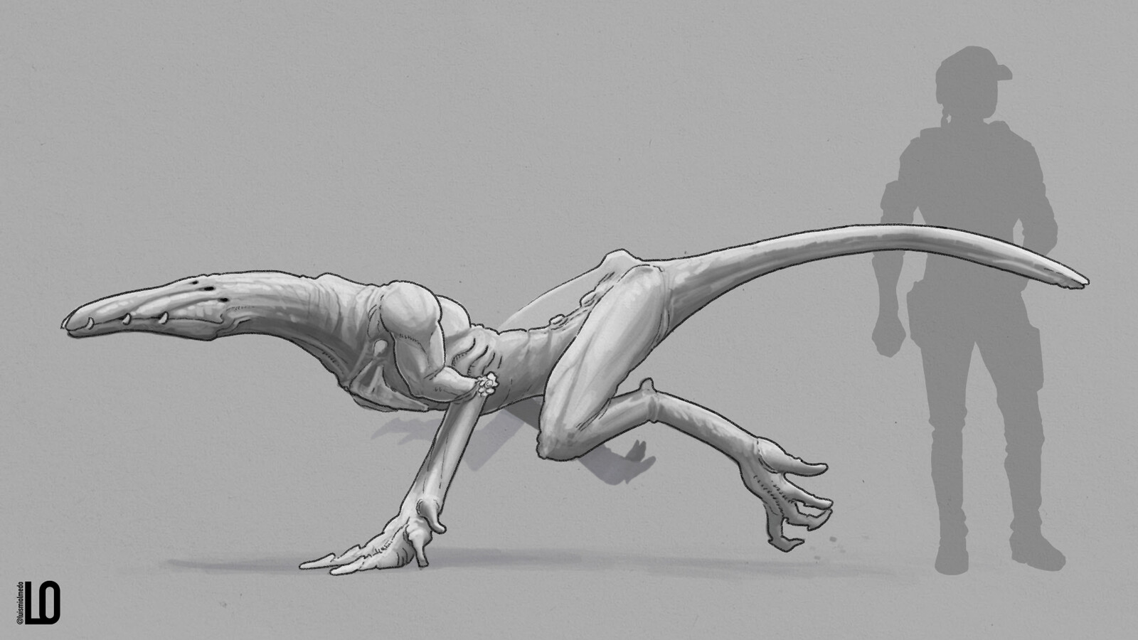 Concept | Running, final approach and size comparison