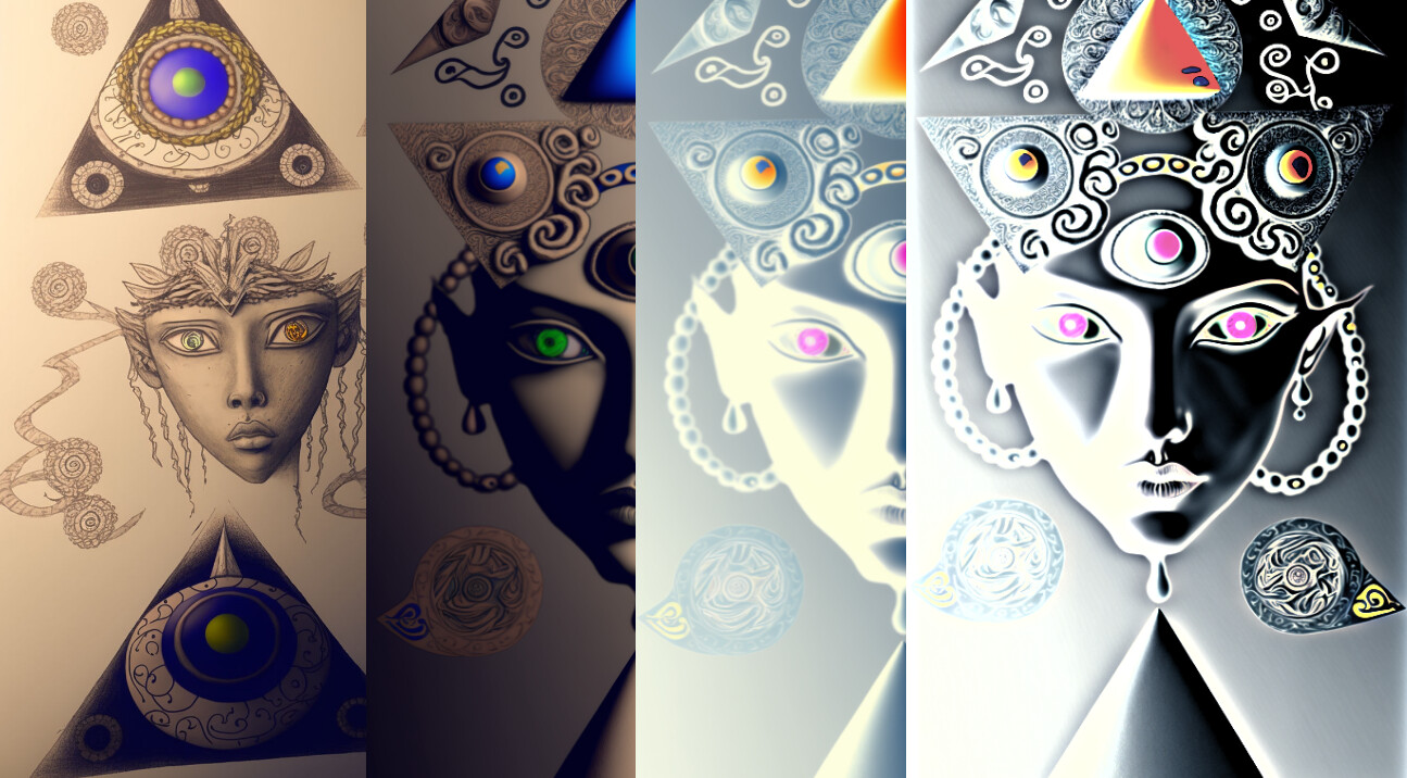 Transcendent beings (Avatar of the creator 3d-6d)