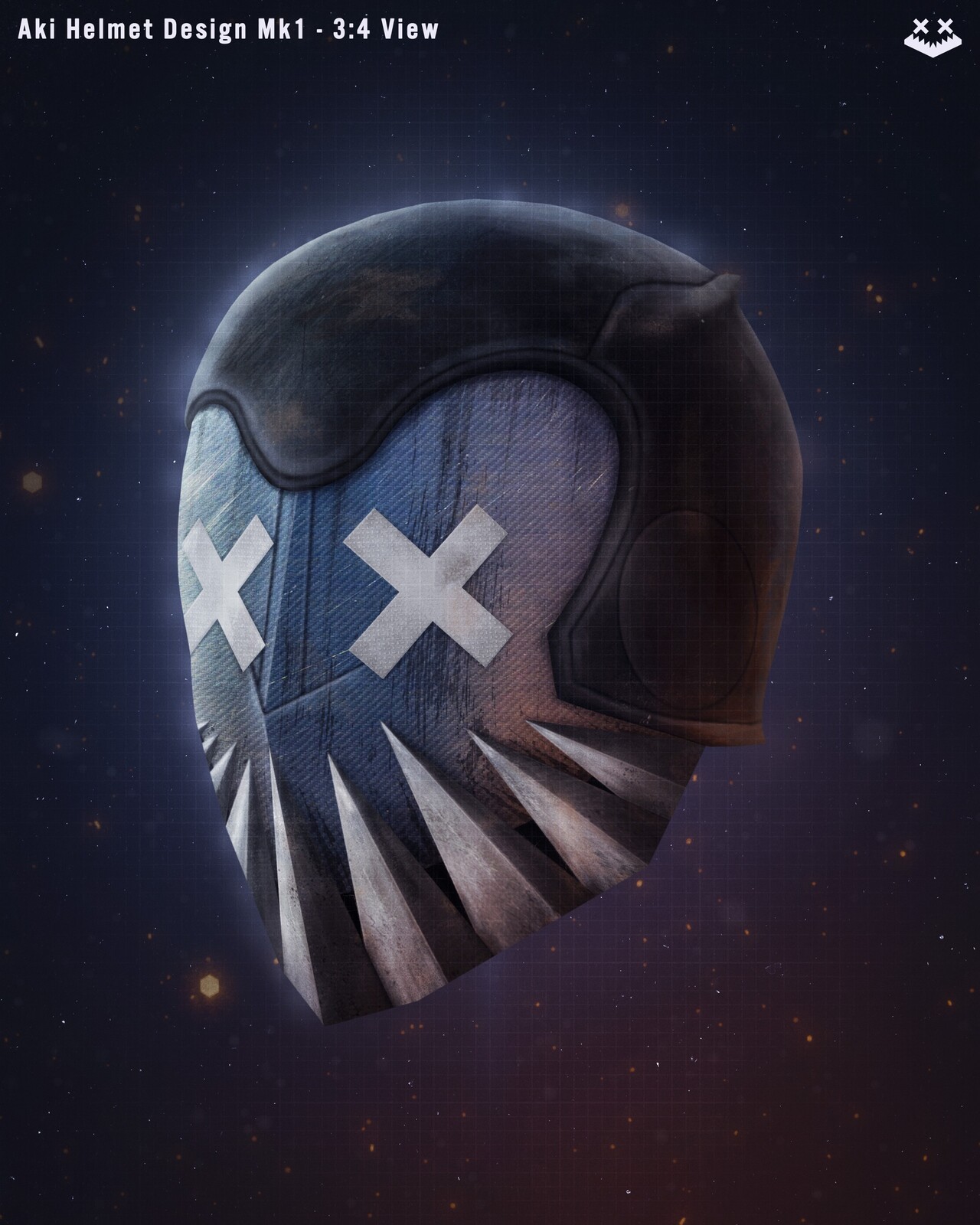 Helmet 3:4 View