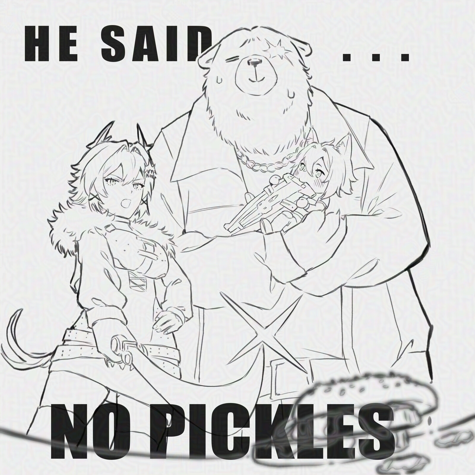 NO PICKLES