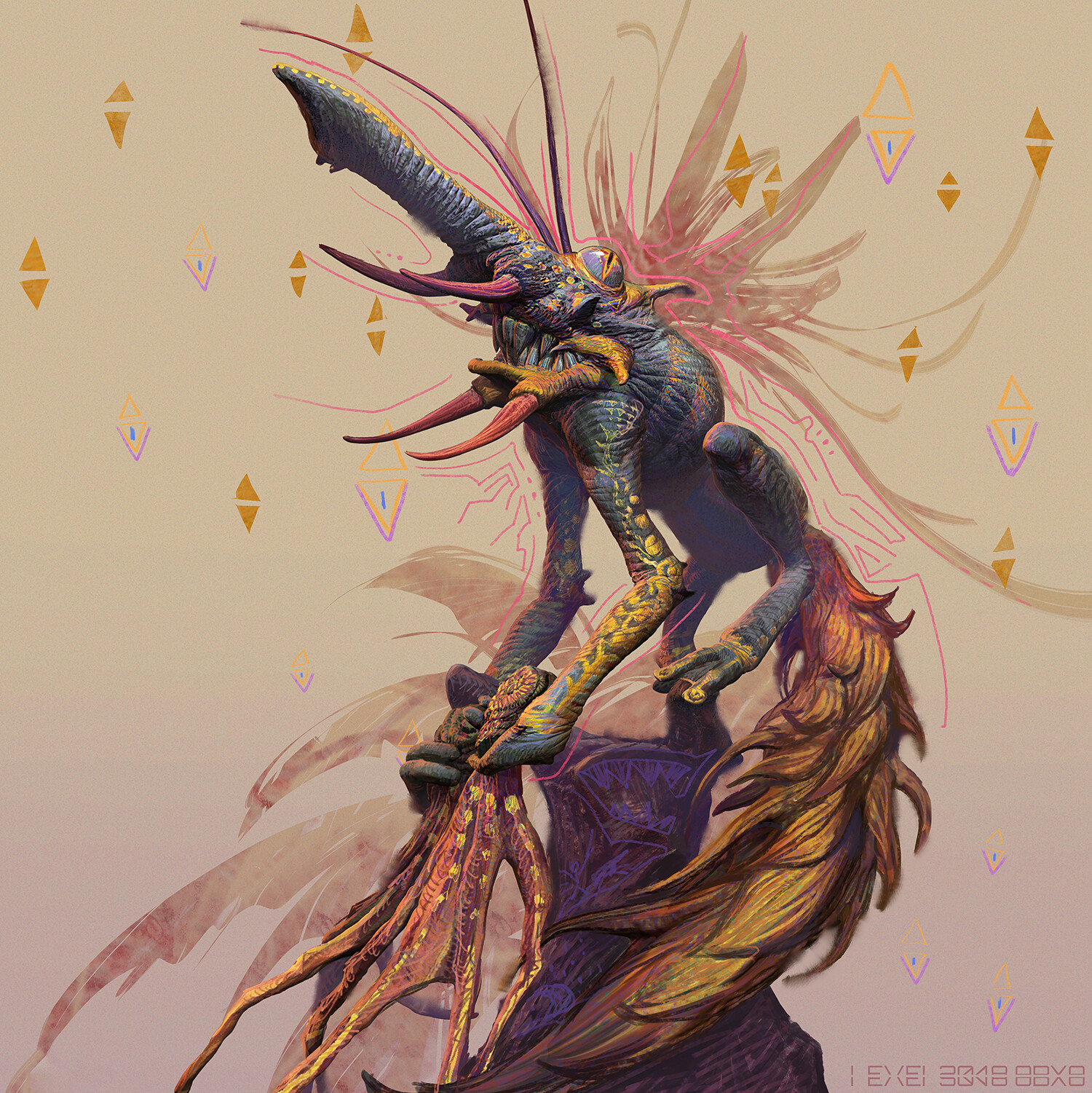 Arty illustration pack
