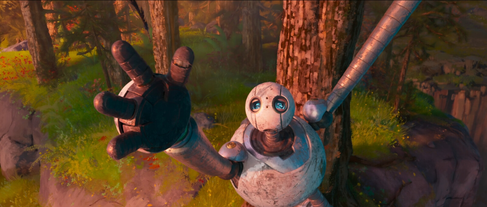 Responsible for main tree and cliff texturing, look development and microdressing/scattering.