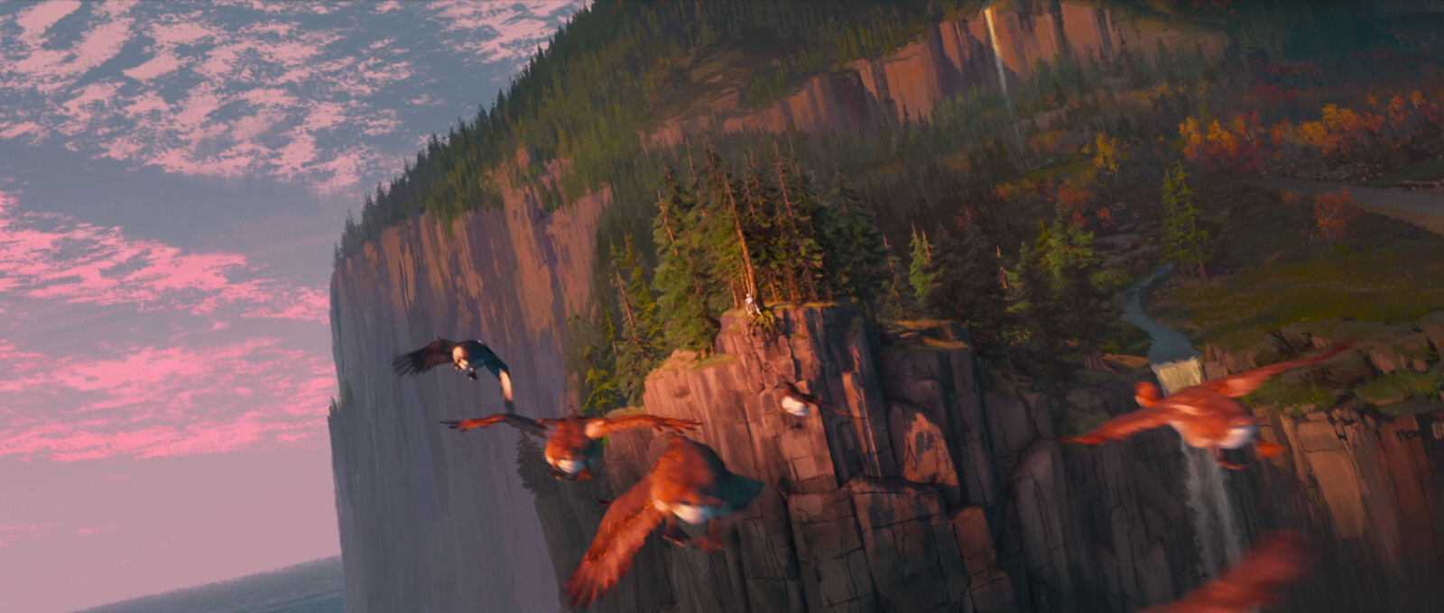 Responsible for cliff texturing, look development and microdressing/scattering.